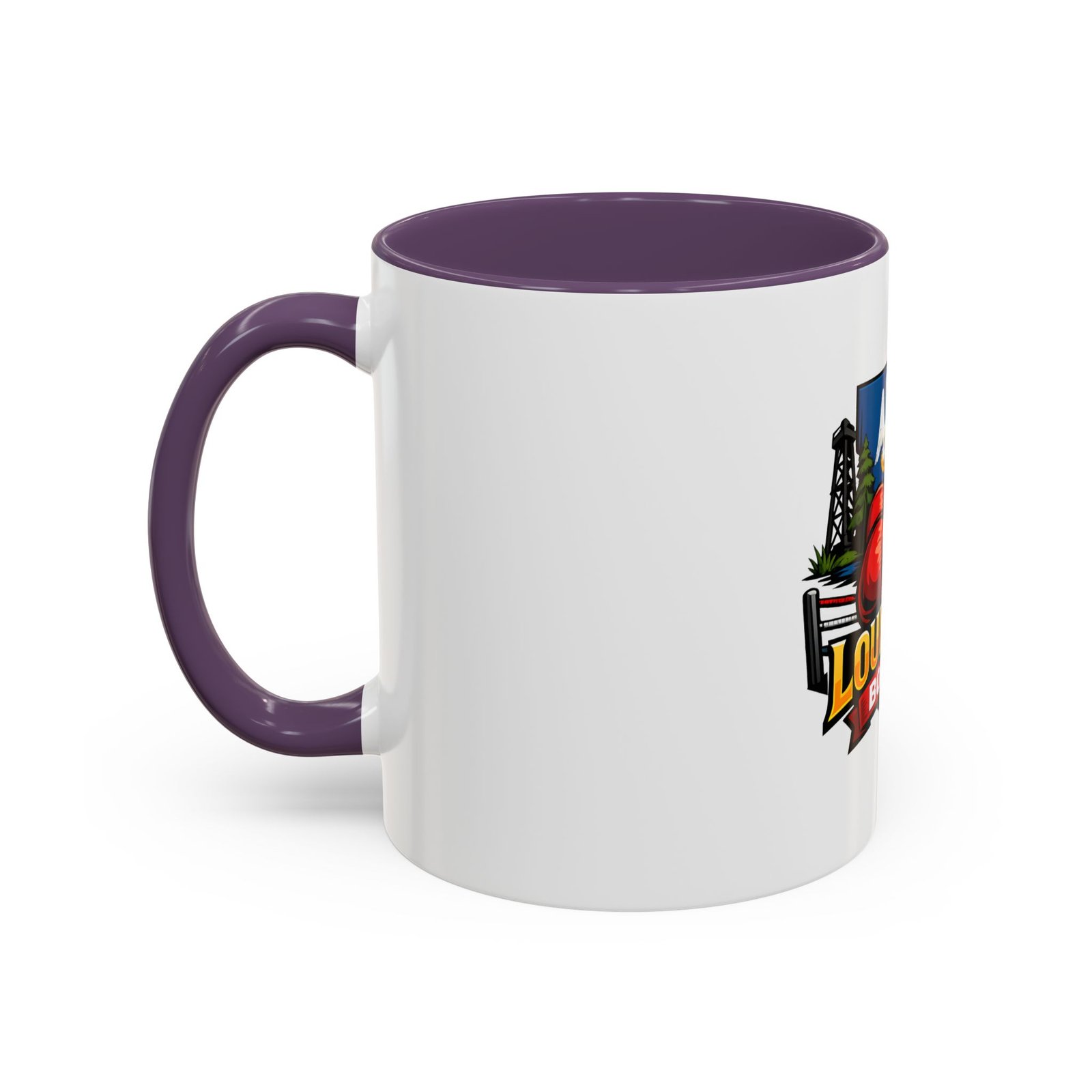 Louisiana Boxing Accent Coffee Mug – Red Gloves State Pride (11/15oz) - Image 63