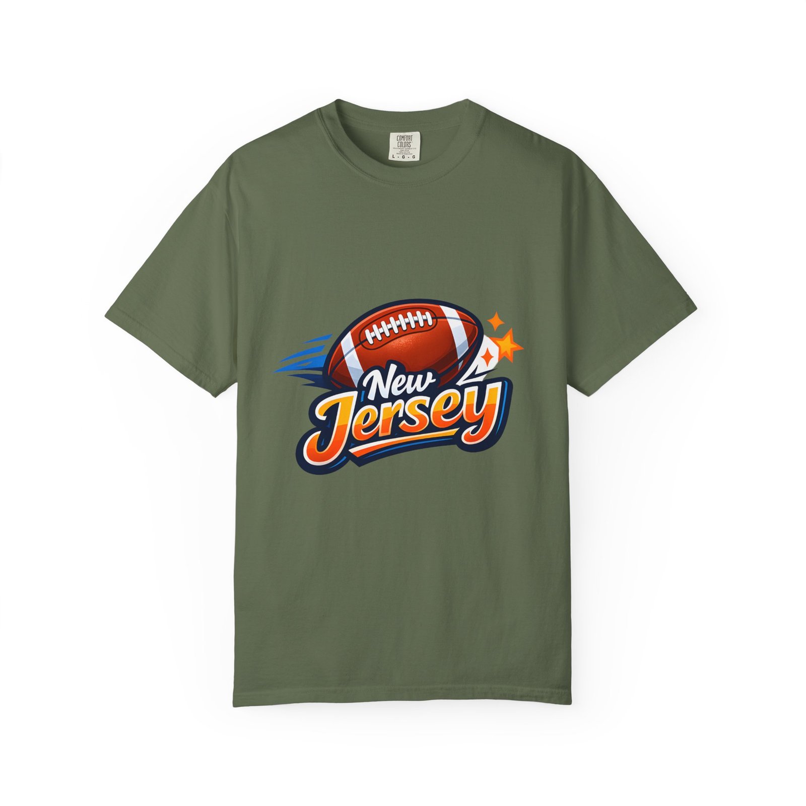 New Jersey Football T-Shirt — Vintage Football Graphic Tee - Image 37