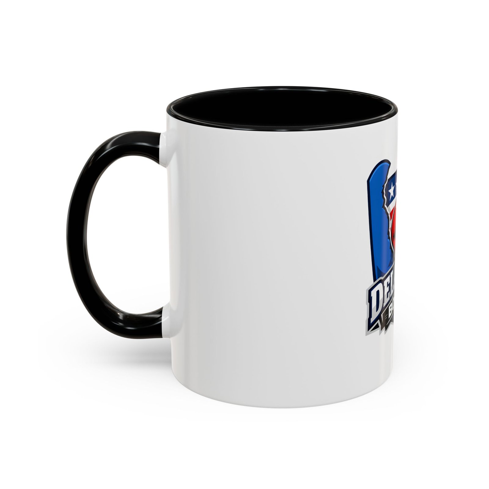 Delaware Boxing Coffee Mug — 11/15oz Accent Mug with American Flag & Boxing Gloves - Image 3