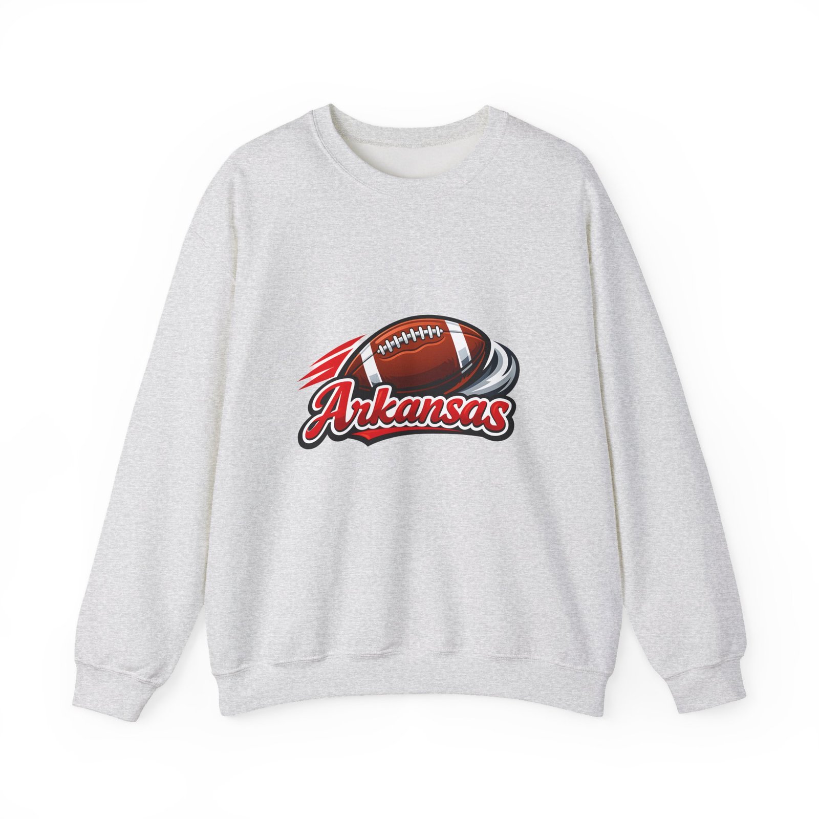 Arkansas Football Crewneck Sweatshirt — Retro Gridiron Logo - Image 5