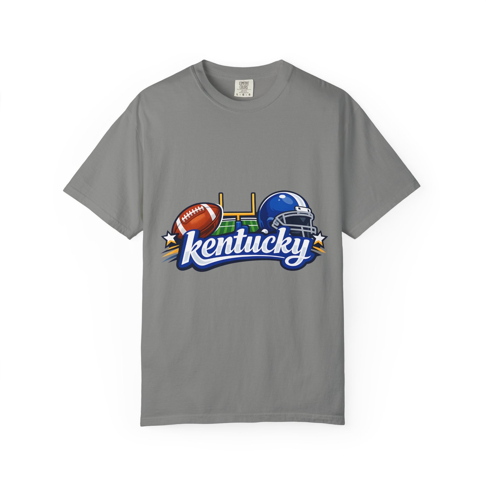 Kentucky Football Graphic T-Shirt — Helmet & Ball State Pride Tee - Image 36