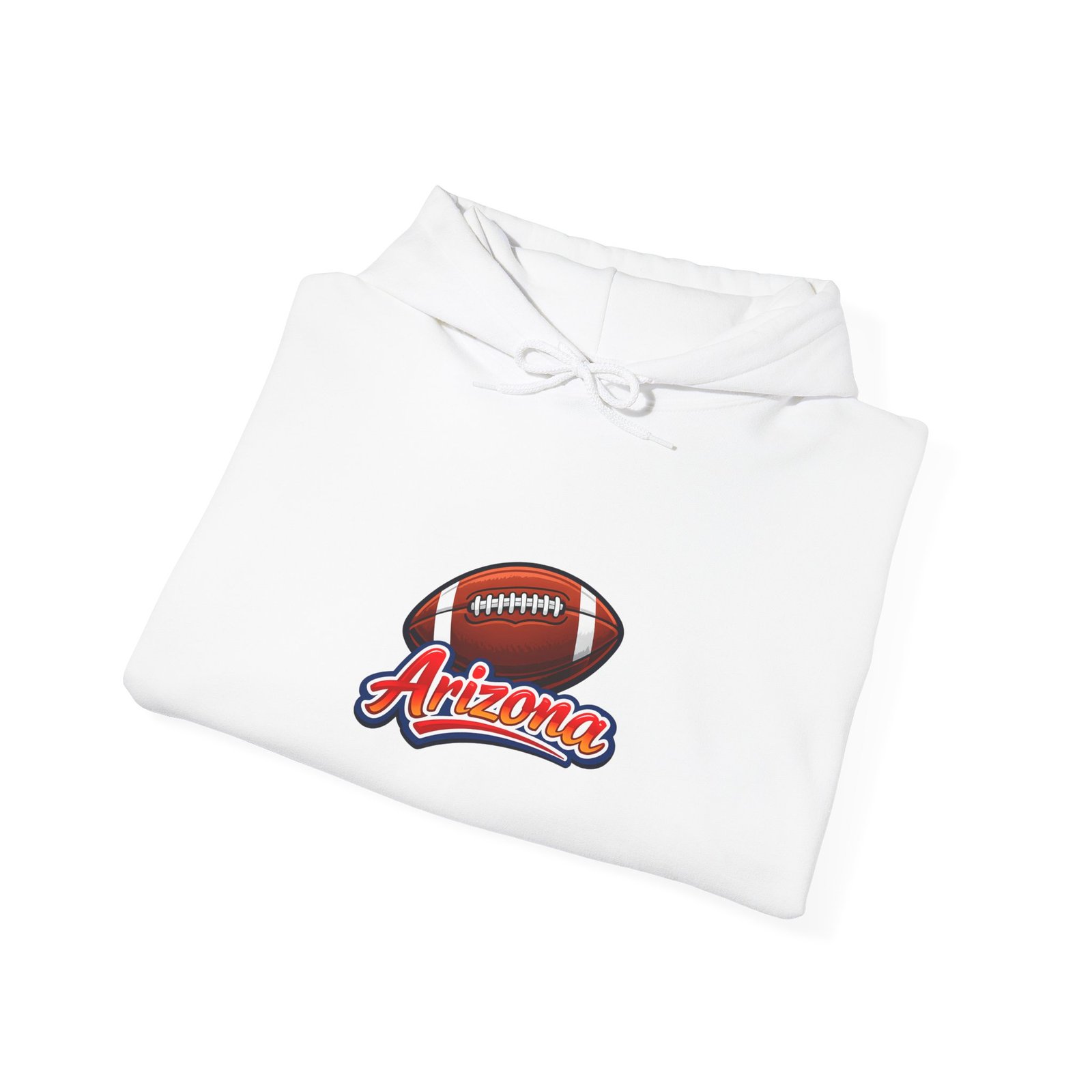 Arizona Football Hoodie – Vintage Script & Helmet Crewneck - Image 4
