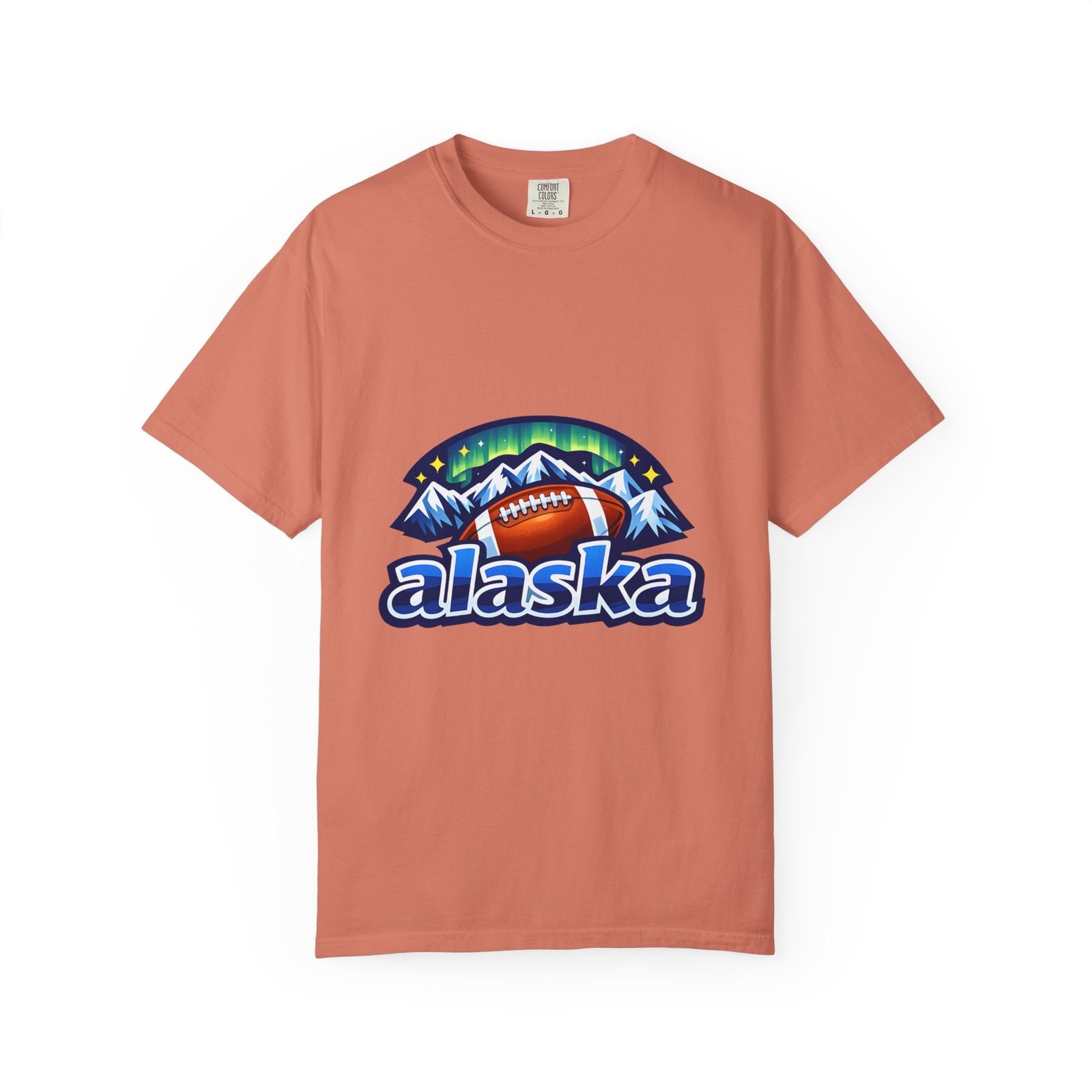 Alaska Football Bear Mountains T‑Shirt - Image 21