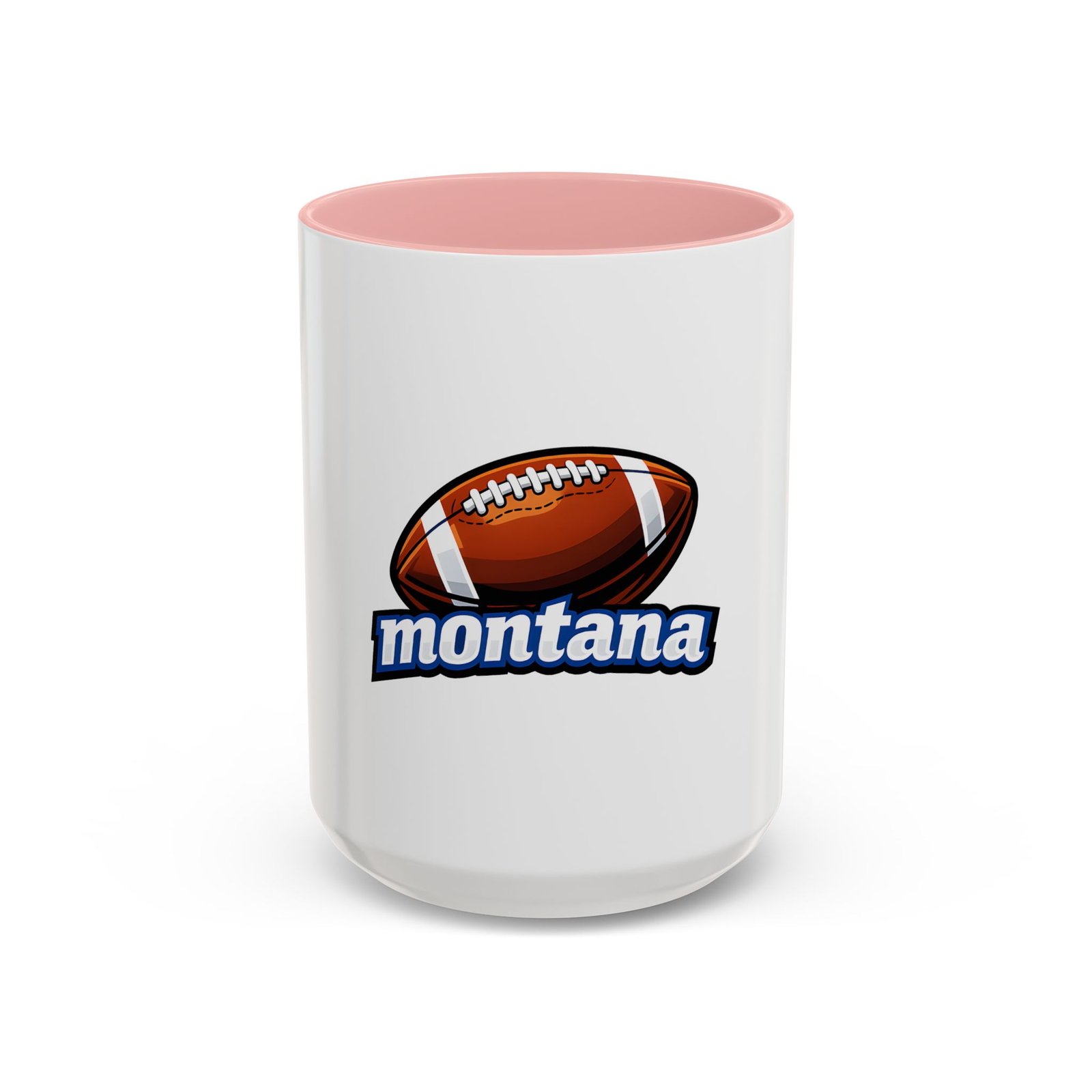 Montana Football Coffee Mug – Accent 11/15oz - Image 25