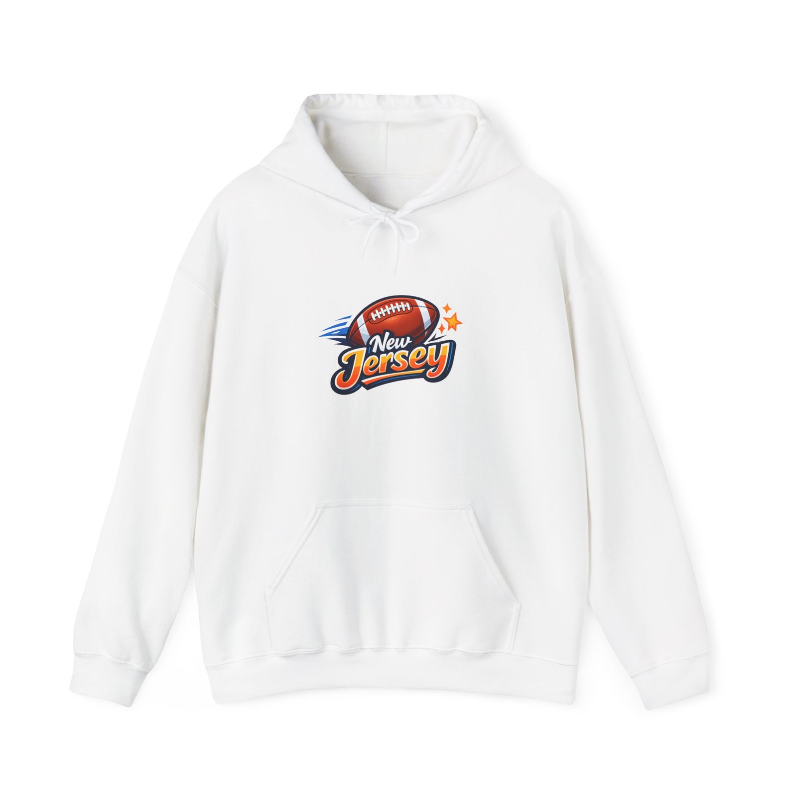 New Jersey Football Hoodie – Retro State Pride Pullover