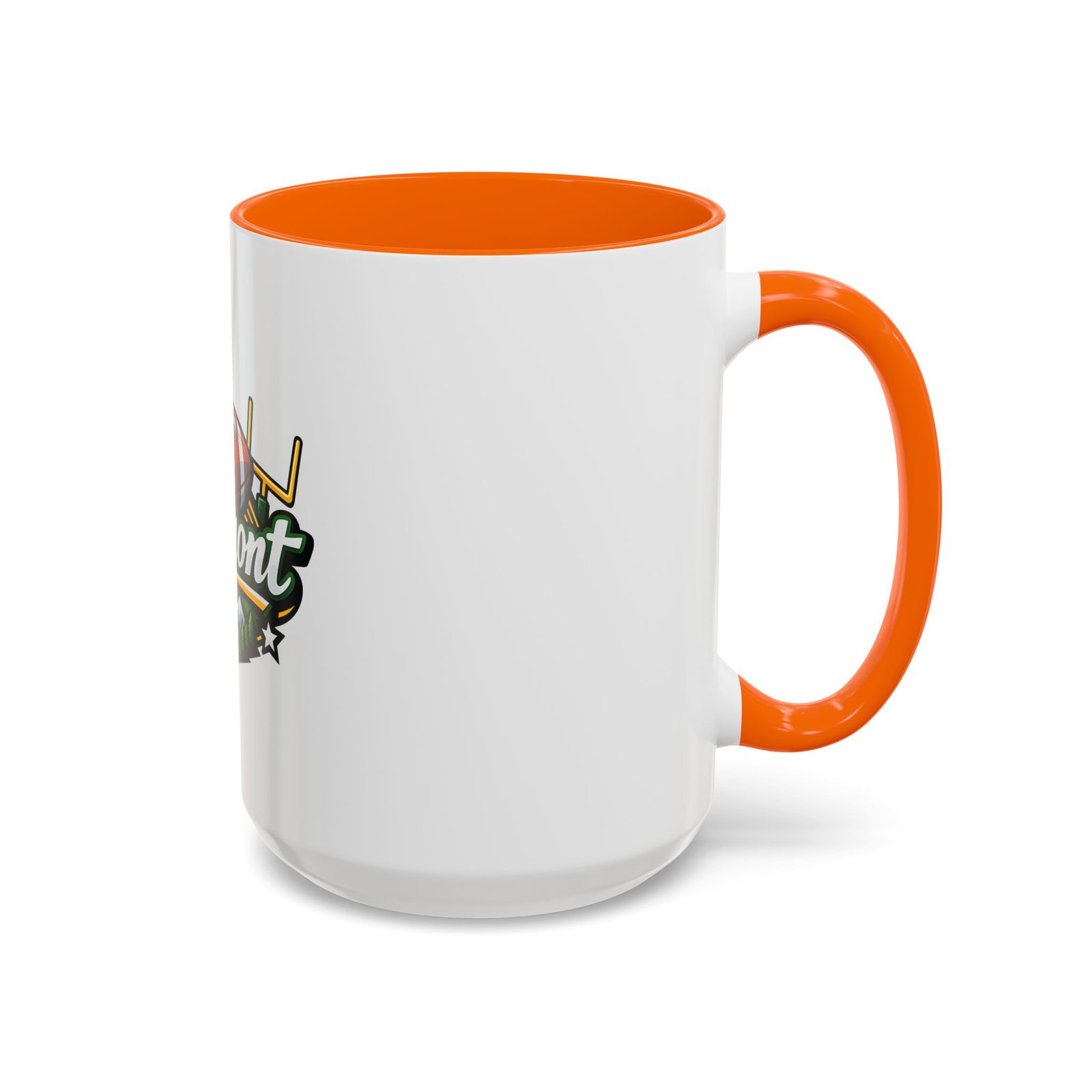 Vermont Football Coffee Mug — Accent 11/15oz - Image 50