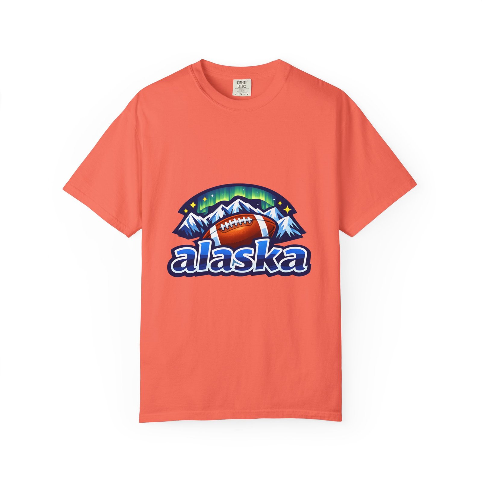 Alaska Football Bear Mountains T‑Shirt - Image 16