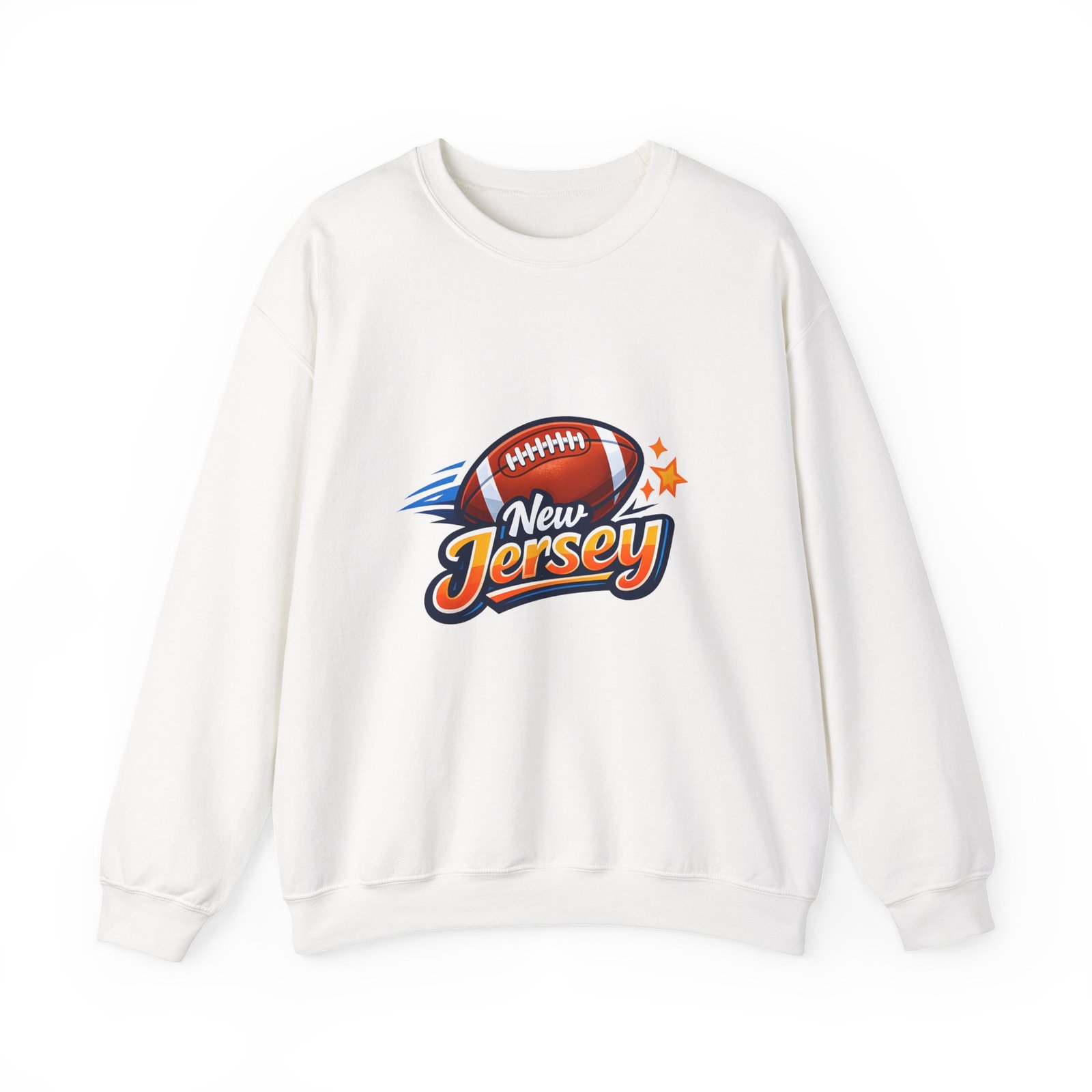 New Jersey Football Crewneck Sweatshirt