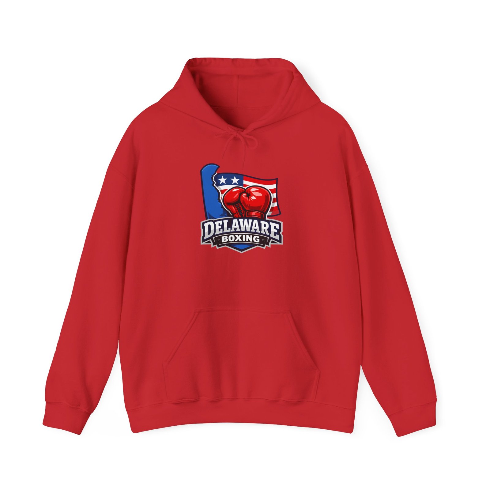Delaware Boxing Hoodie – American Flag & Gloves Gym Sweatshirt - Image 41