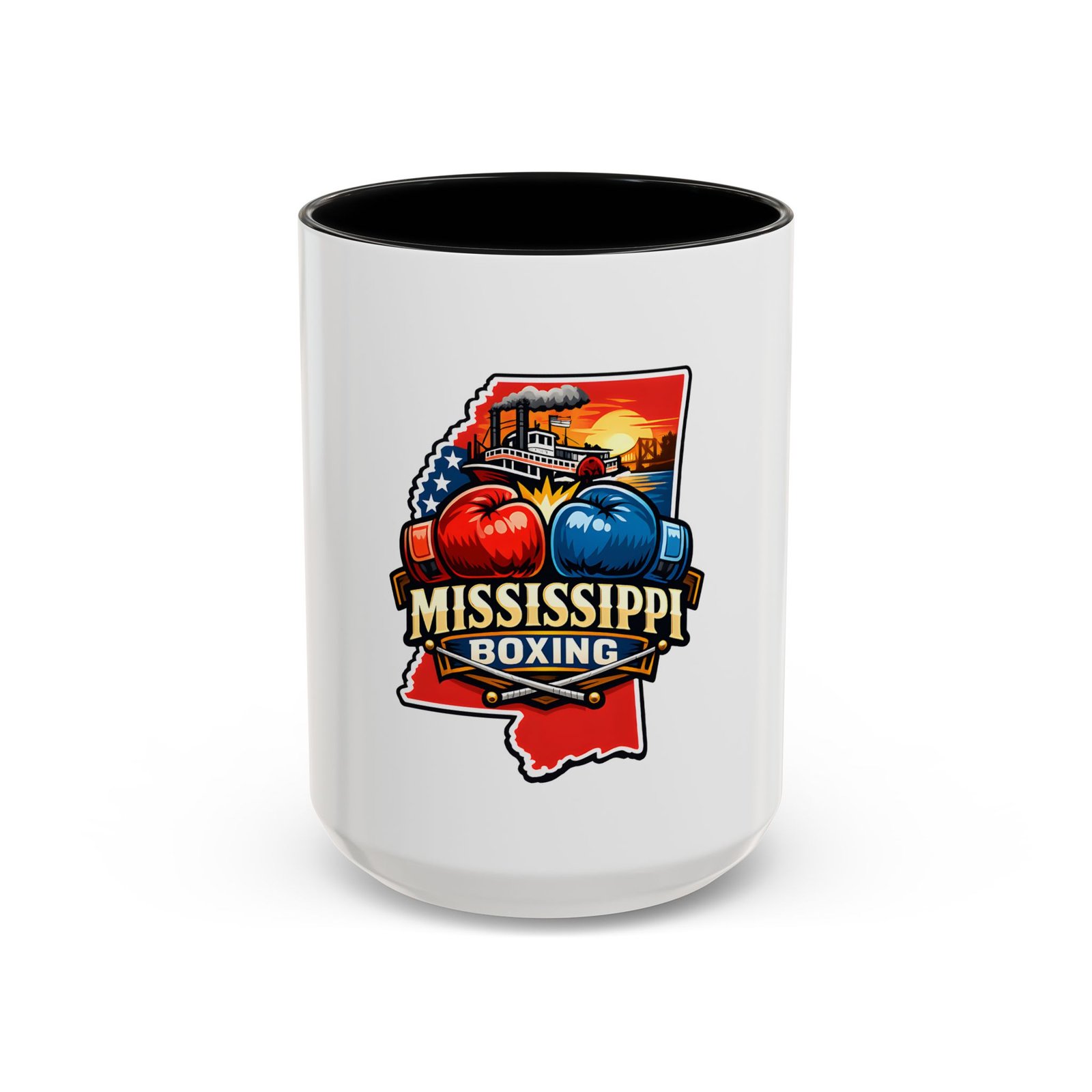 Mississippi Boxing Coffee Mug — State Pride Accent Mug (11/15 oz) - Image 17