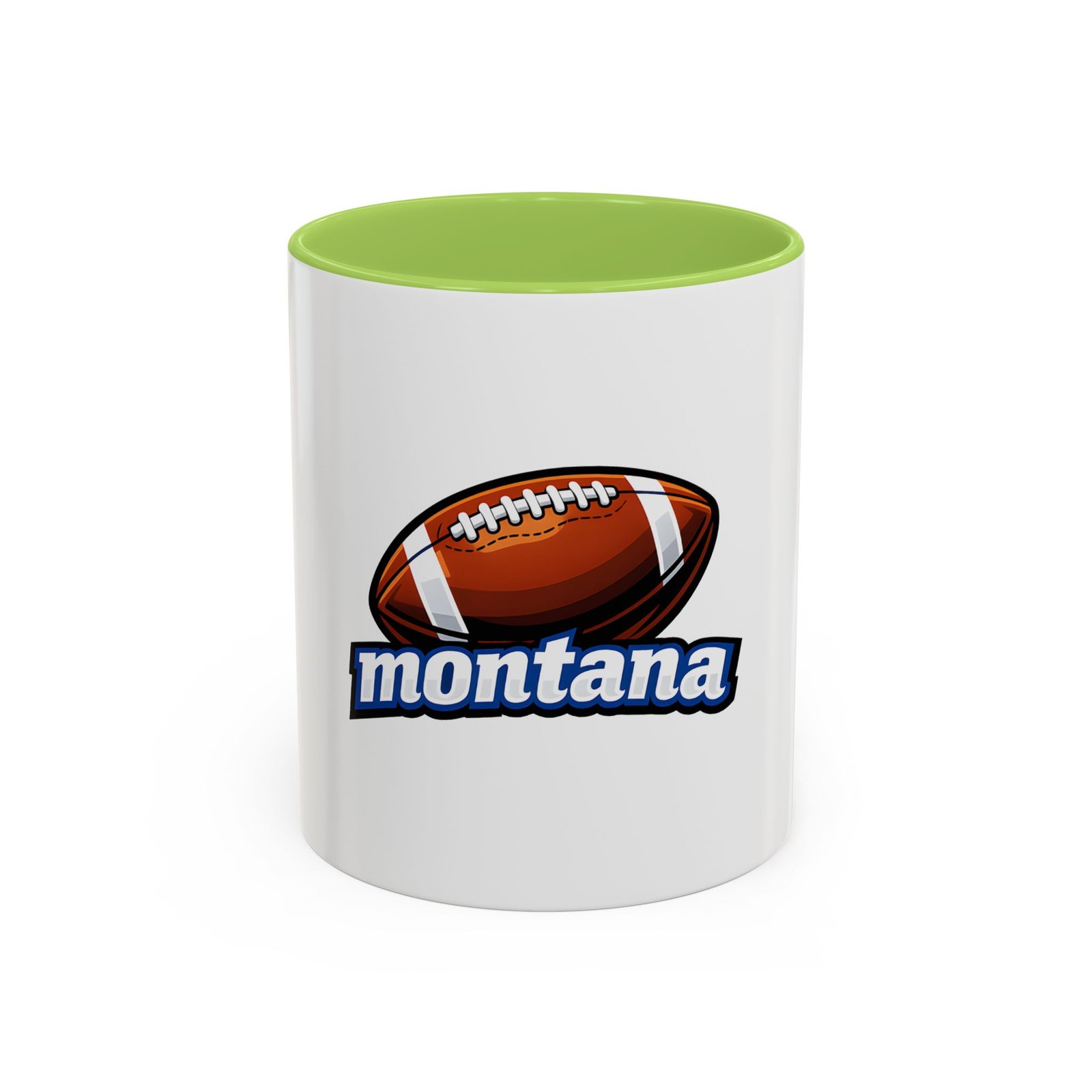 Montana Football Coffee Mug – Accent 11/15oz - Image 57