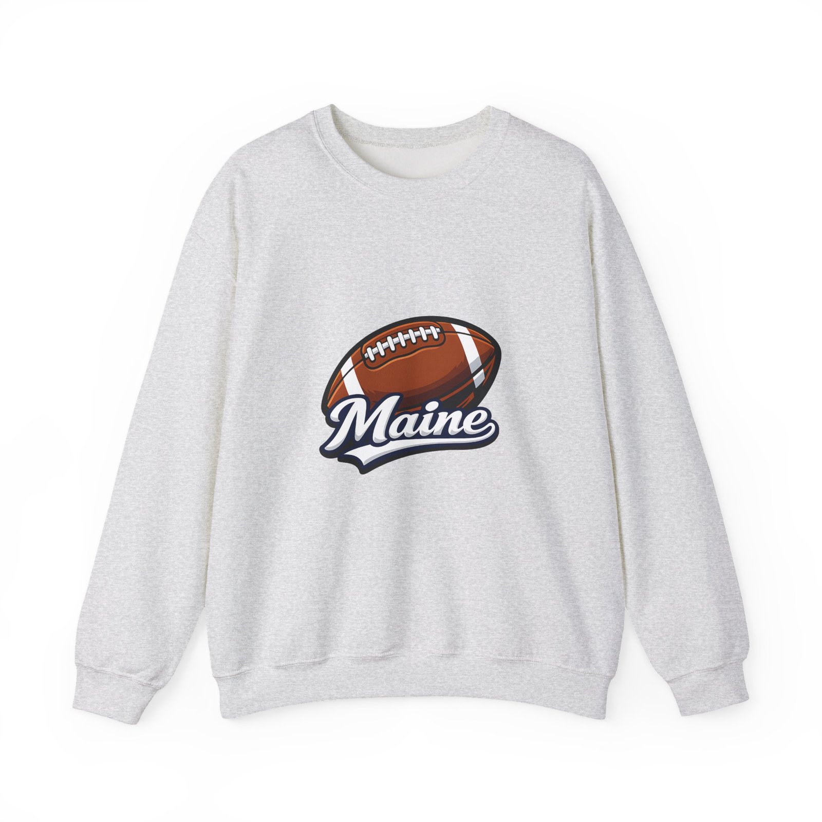 Maine Football Crewneck Sweatshirt - Image 9