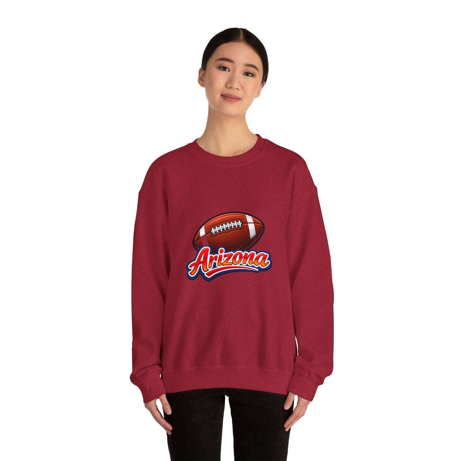 Arizona Football Crewneck Sweatshirt — Vintage Football Logo Pullover - Image 52