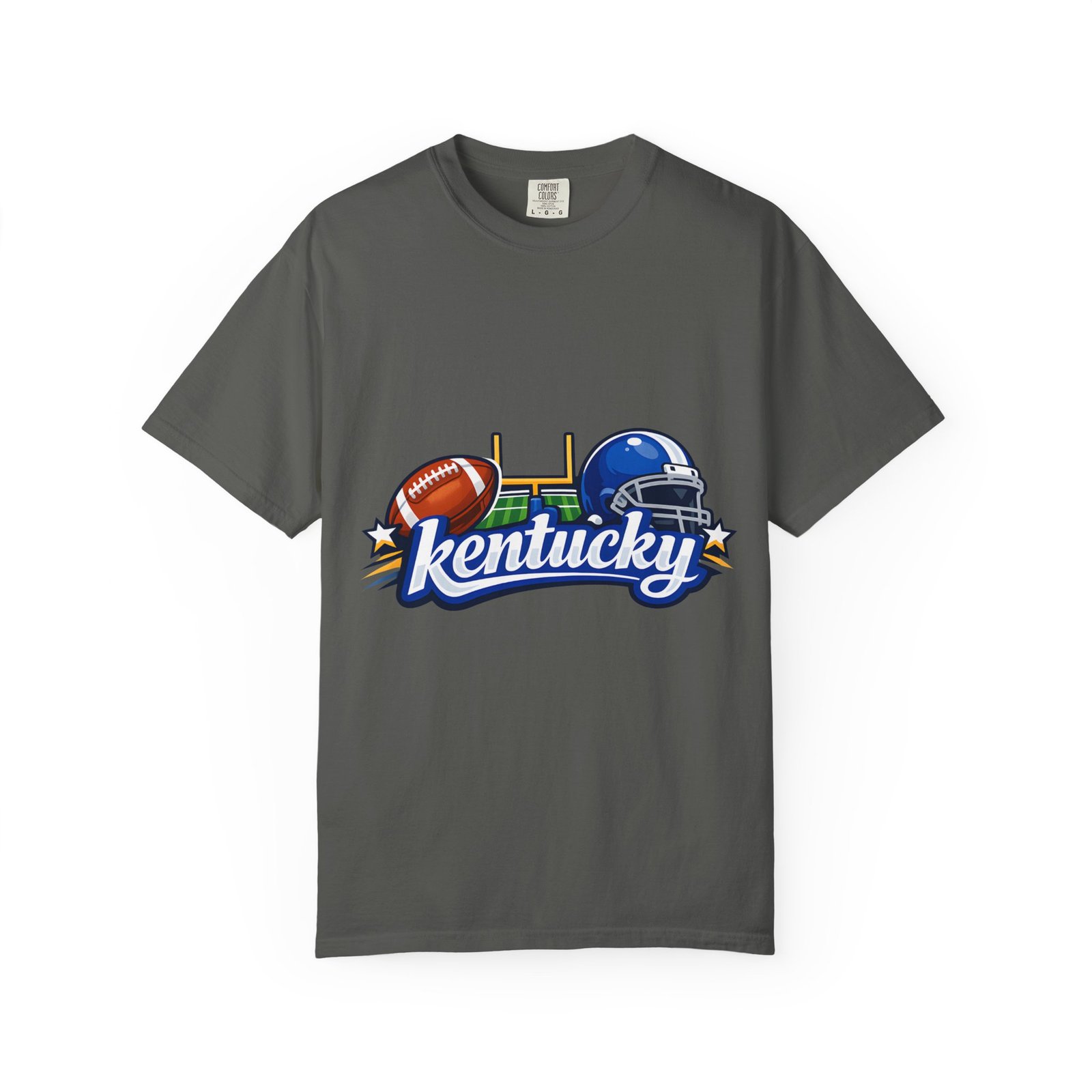 Kentucky Football Graphic T-Shirt — Helmet & Ball State Pride Tee - Image 61
