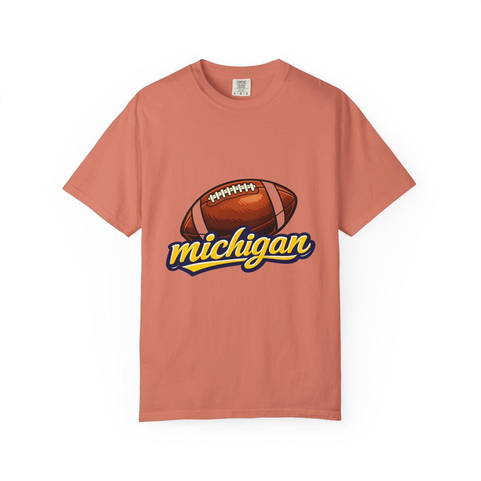 Michigan Football T-Shirt — Vintage Script Logo Tee - Image 5