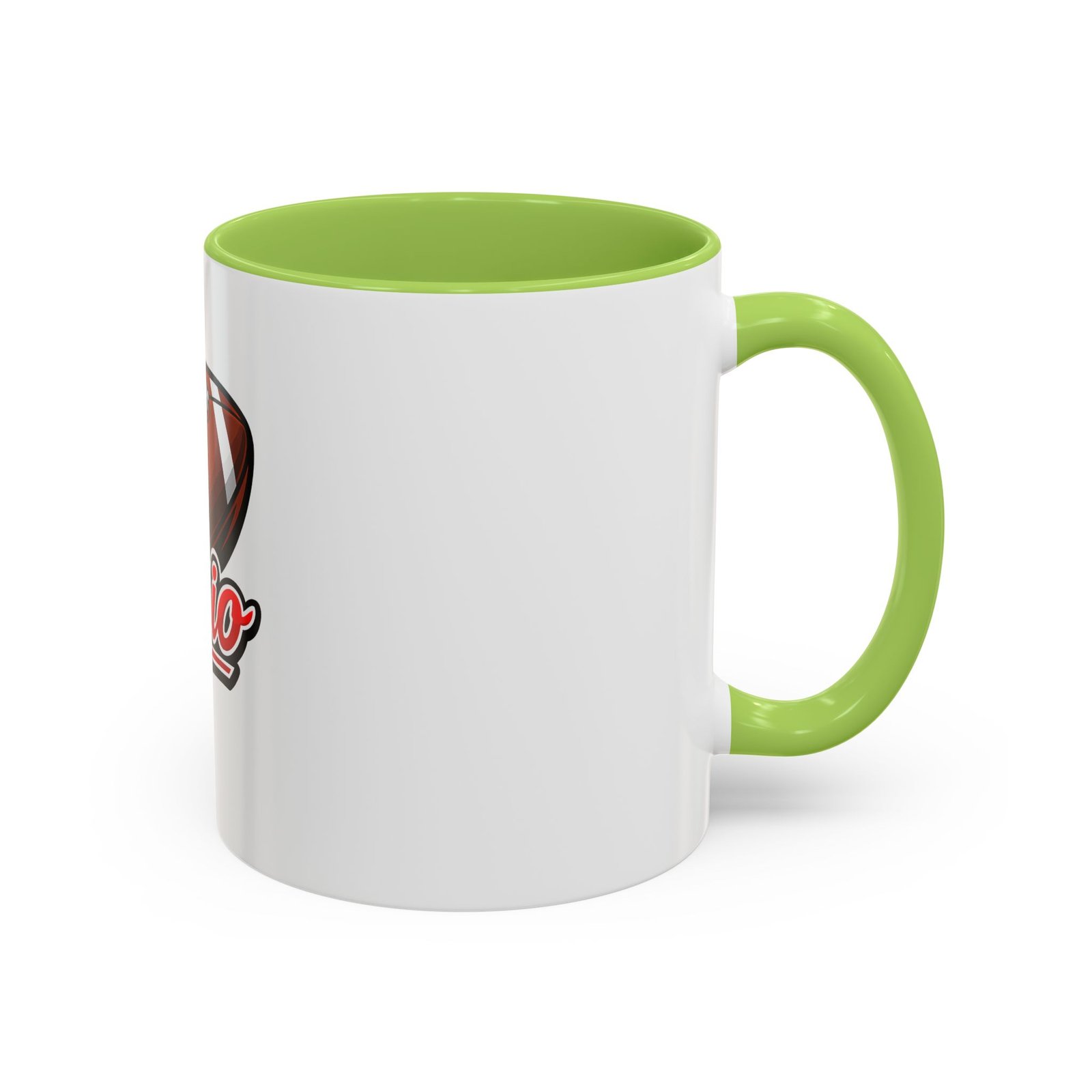 Ohio Football Accent Coffee Mug – 11/15oz Team Spirit Mug - Image 58