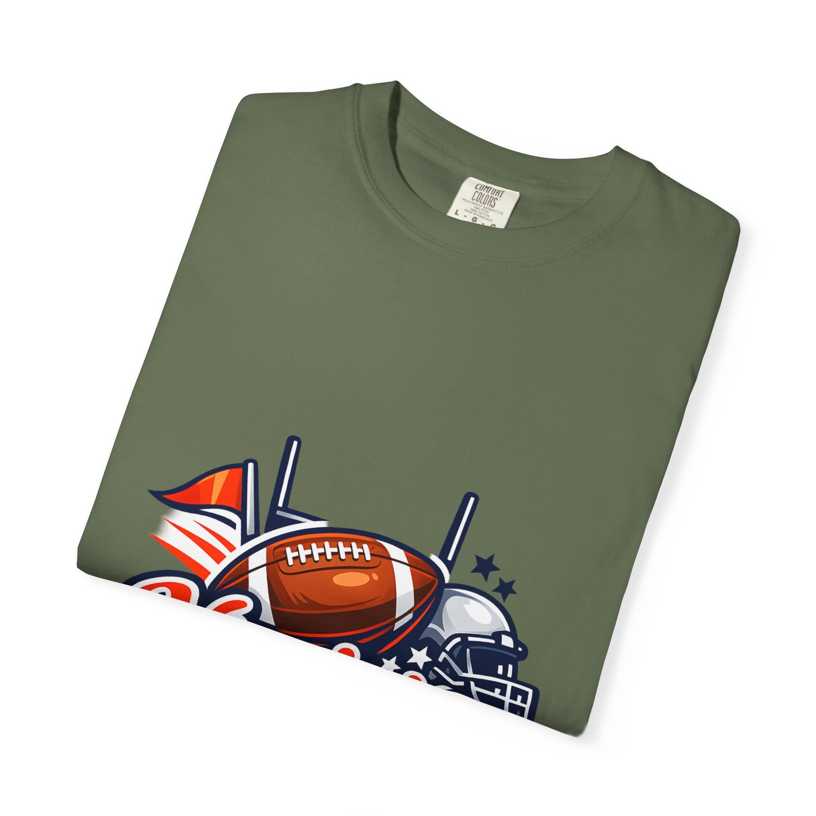 Virginia Football Helmet & Ball T-Shirt - Image 39