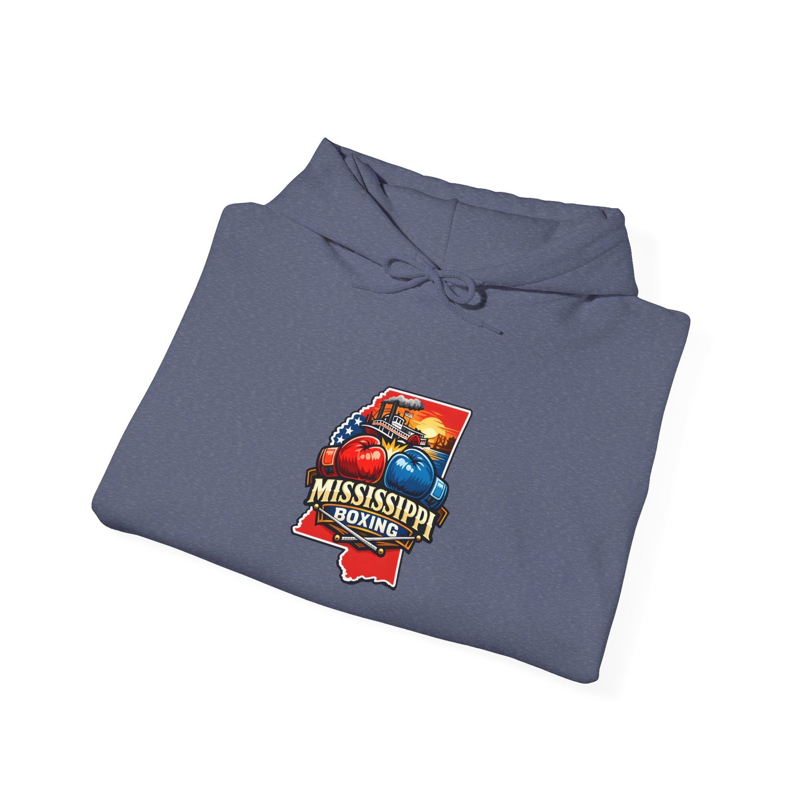 Mississippi Boating Hoodie – State Map Nautical Sunset Sweatshirt - Image 40