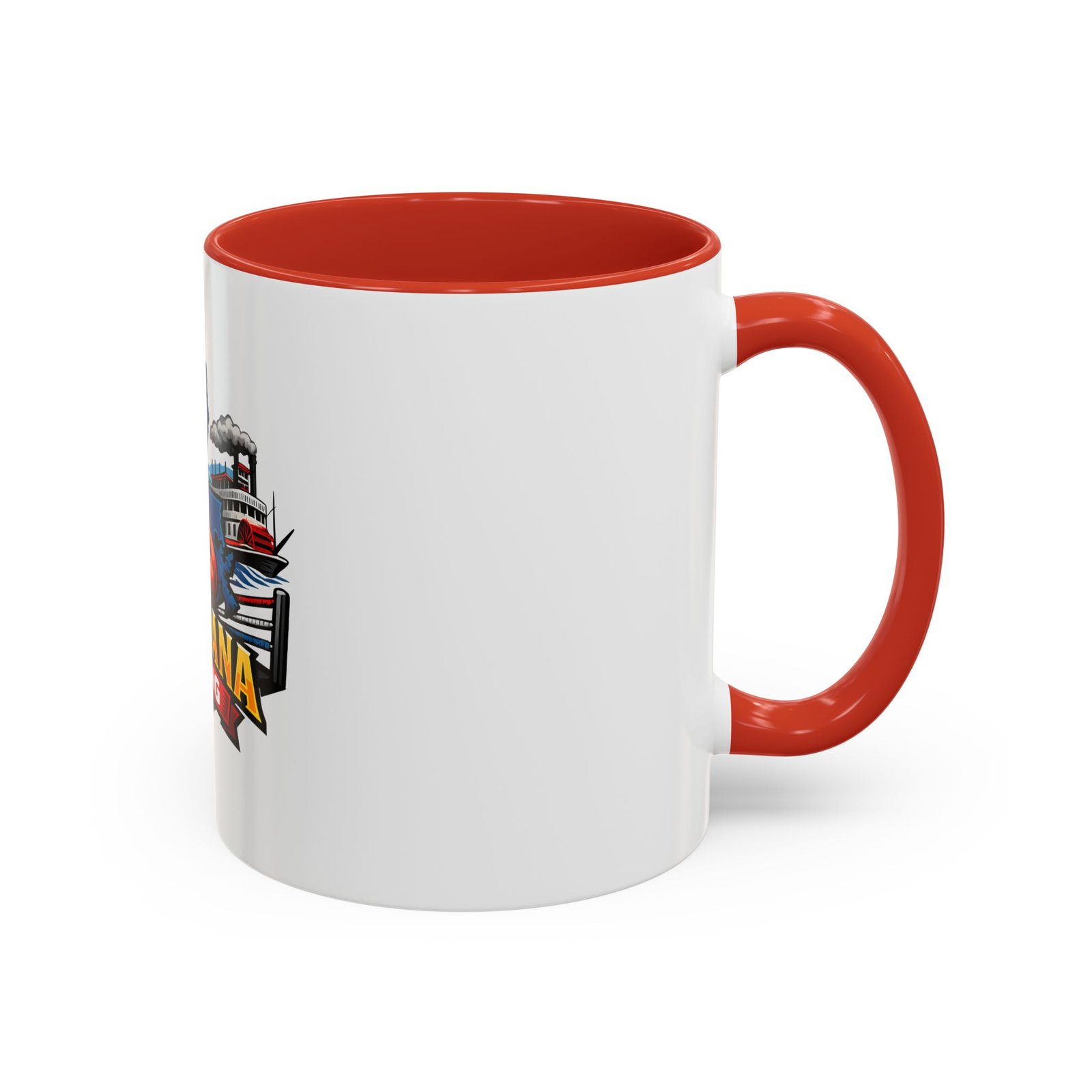 Louisiana Boxing Accent Coffee Mug – Red Gloves State Pride (11/15oz) - Image 14