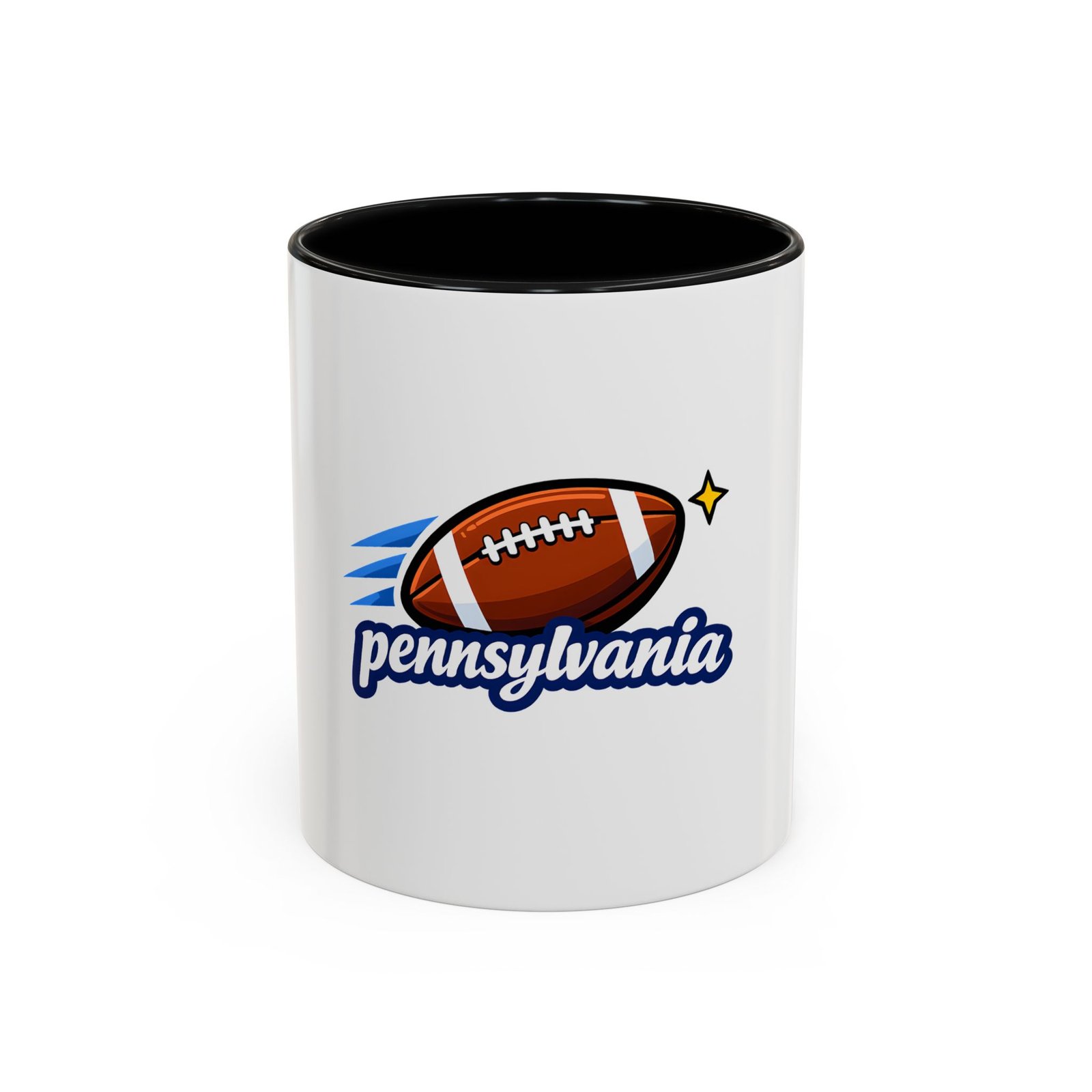 Pennsylvania Football Coffee Mug – Accent 11/15oz