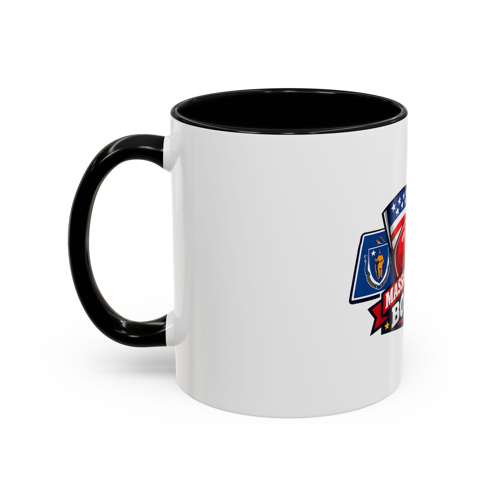 Massachusetts Boxing Accent Coffee Mug — State Pride Boxing Logo (11/15oz) - Image 3