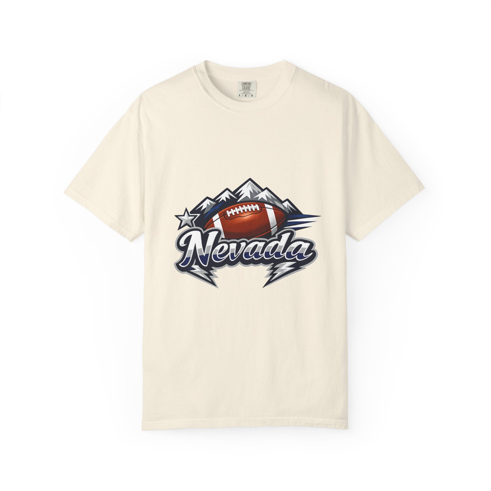 Nevada Football T-Shirt — Mountain Football Tee - Image 17