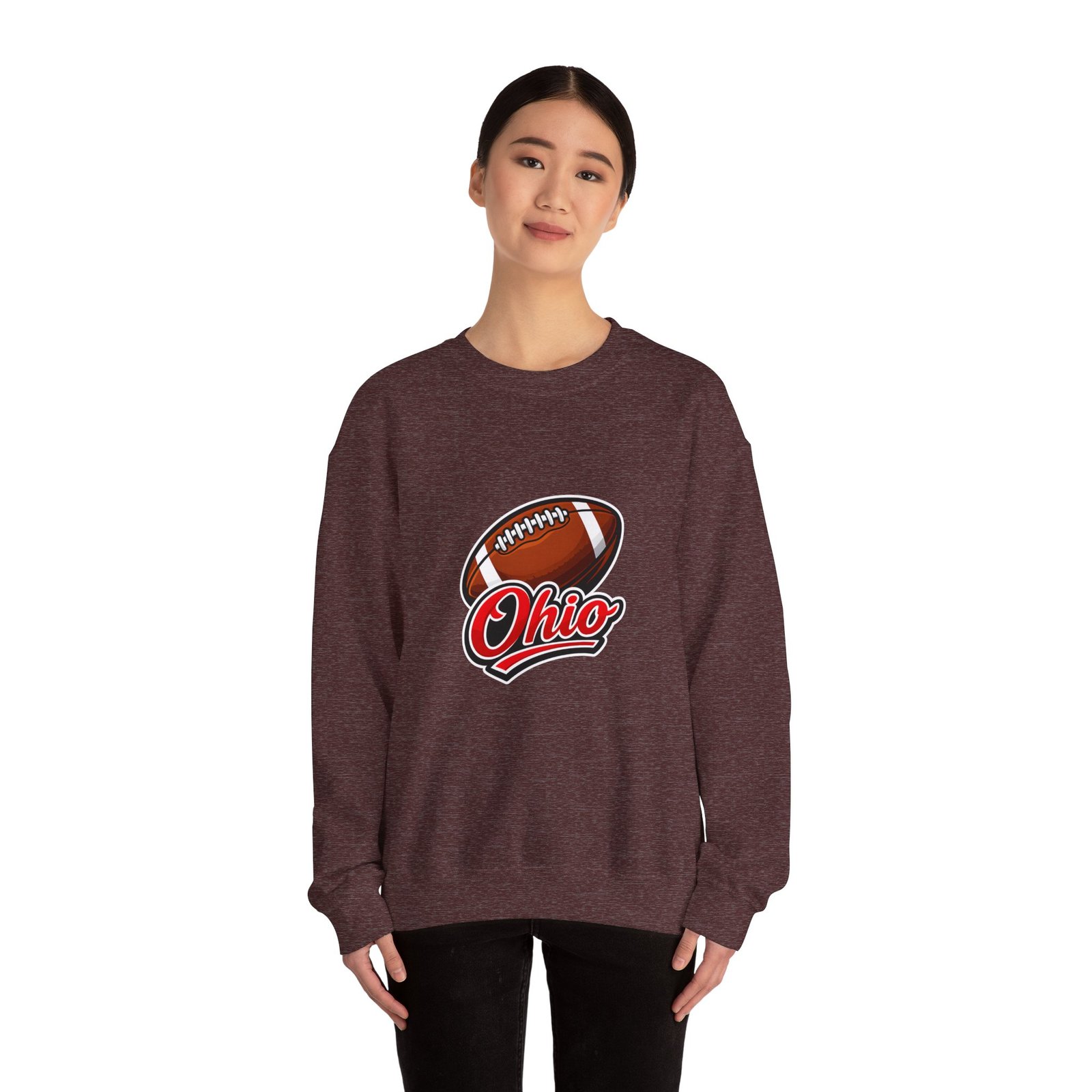 Crewneck Sweatshirt — Ohio Football Logo Crewneck - Image 16