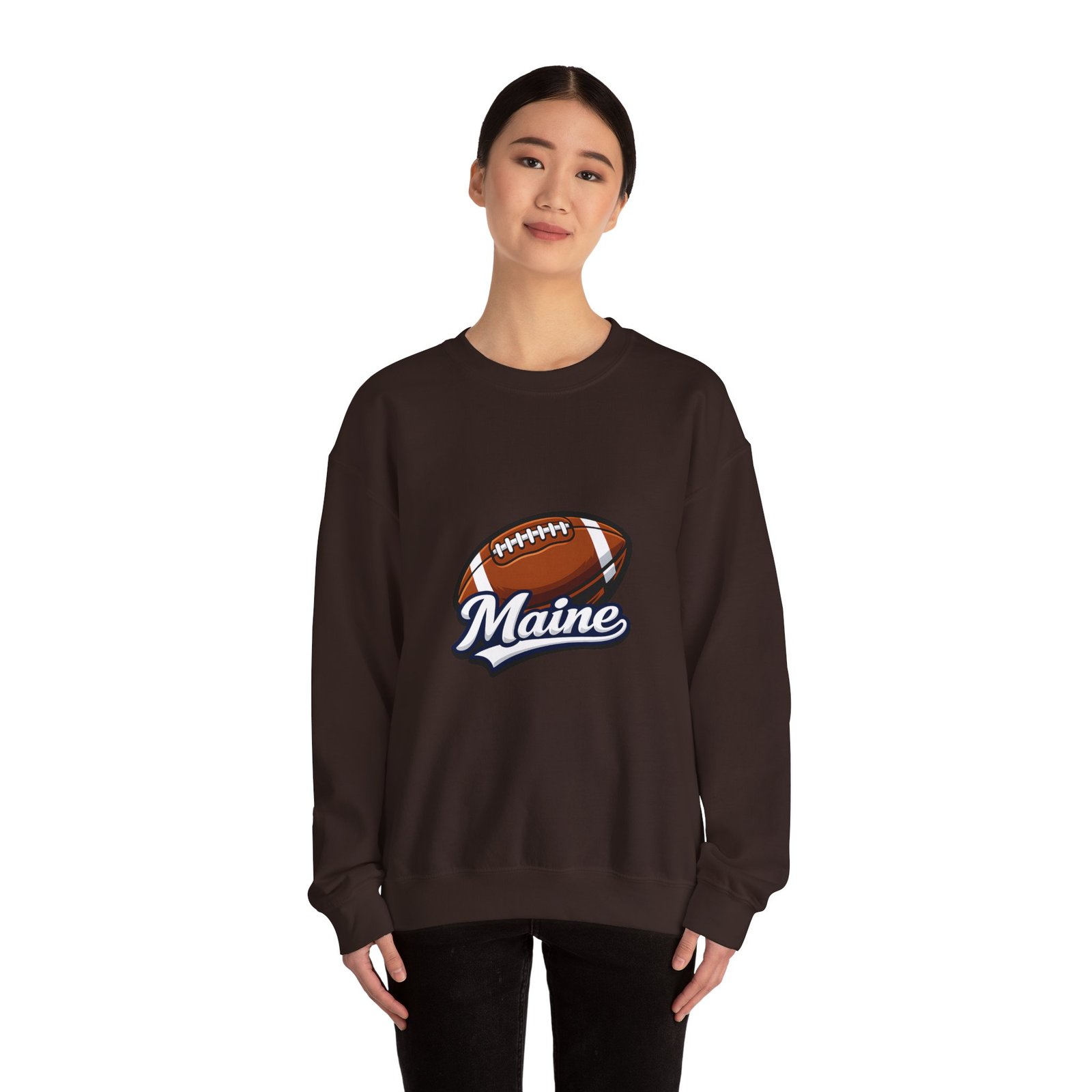 Maine Football Crewneck Sweatshirt - Image 28
