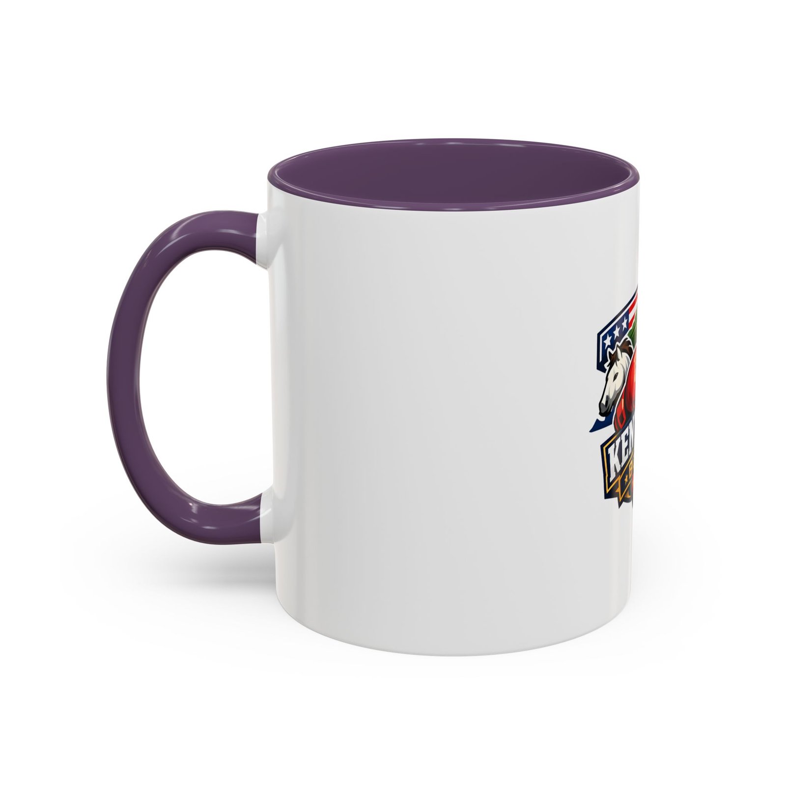 Kentucky Boxing Coffee Mug — State Pride Boxing Logo Accent Mug (11/15 oz) - Image 63