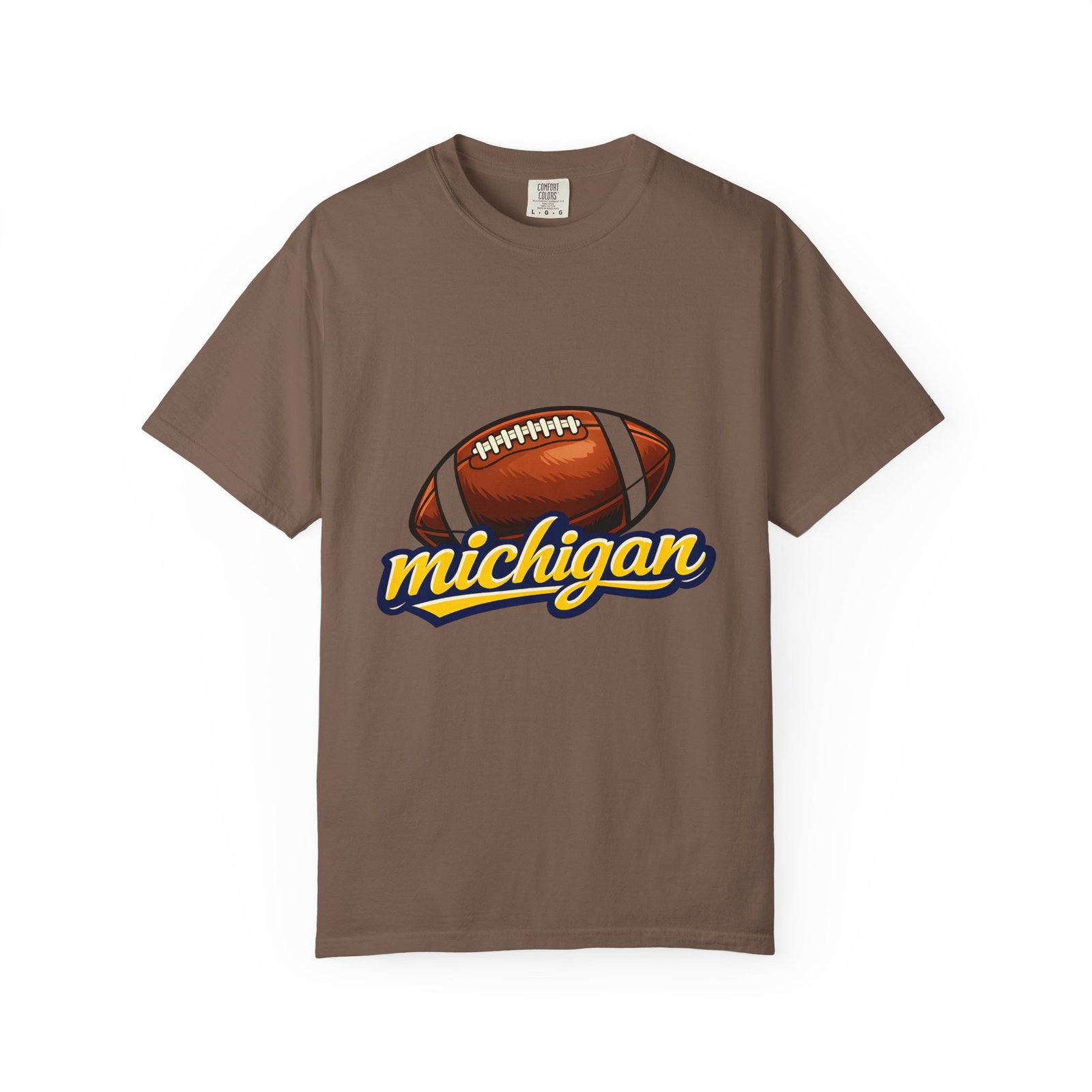Michigan Football T-Shirt — Vintage Script Logo Tee - Image 25