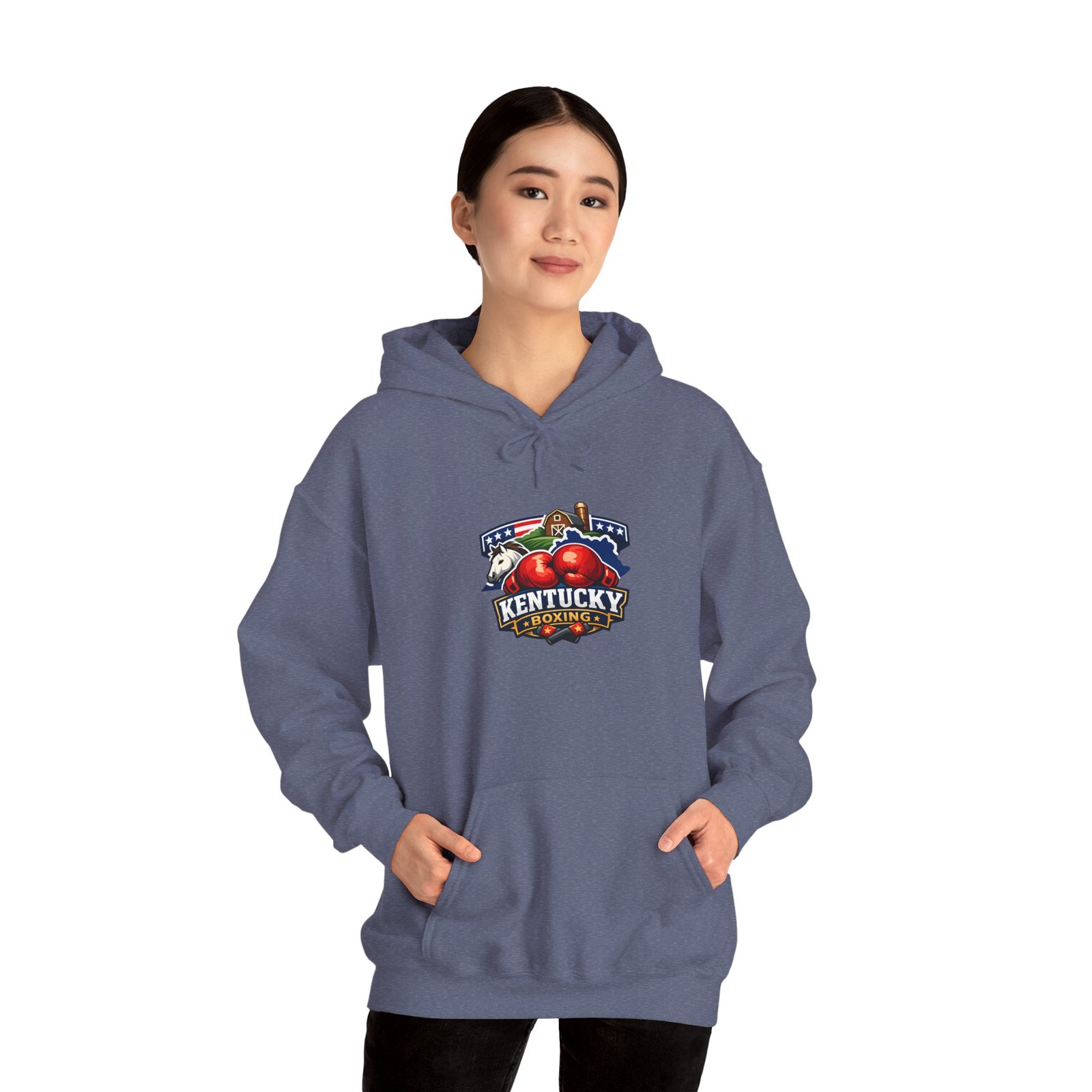 Kentucky BBQ State Pride Hoodie — Retro Grilling Emblem - Image 27