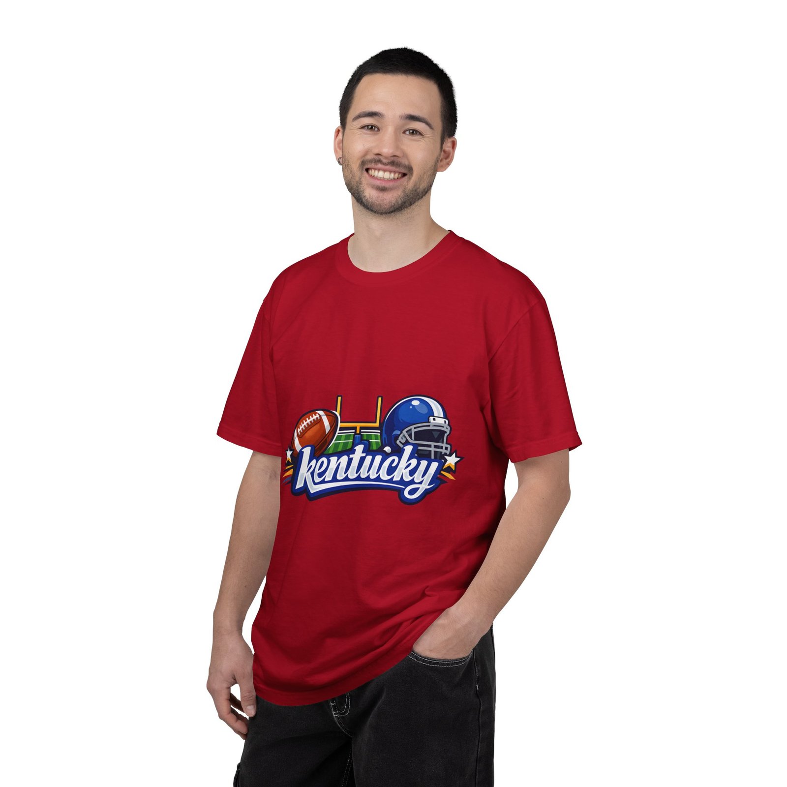 Kentucky Football Graphic T-Shirt — Helmet & Ball State Pride Tee - Image 55