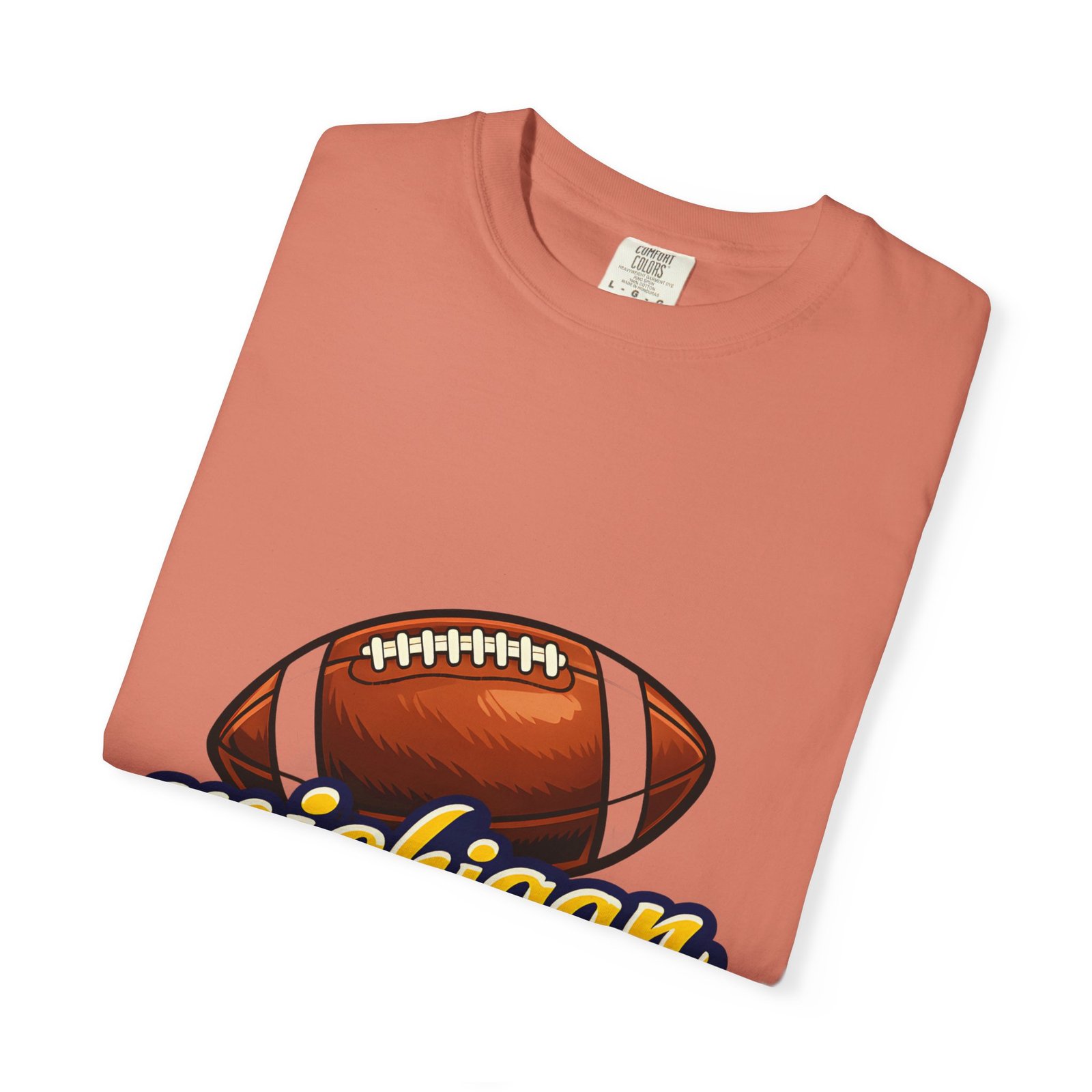 Michigan Football T-Shirt — Vintage Script Logo Tee - Image 7