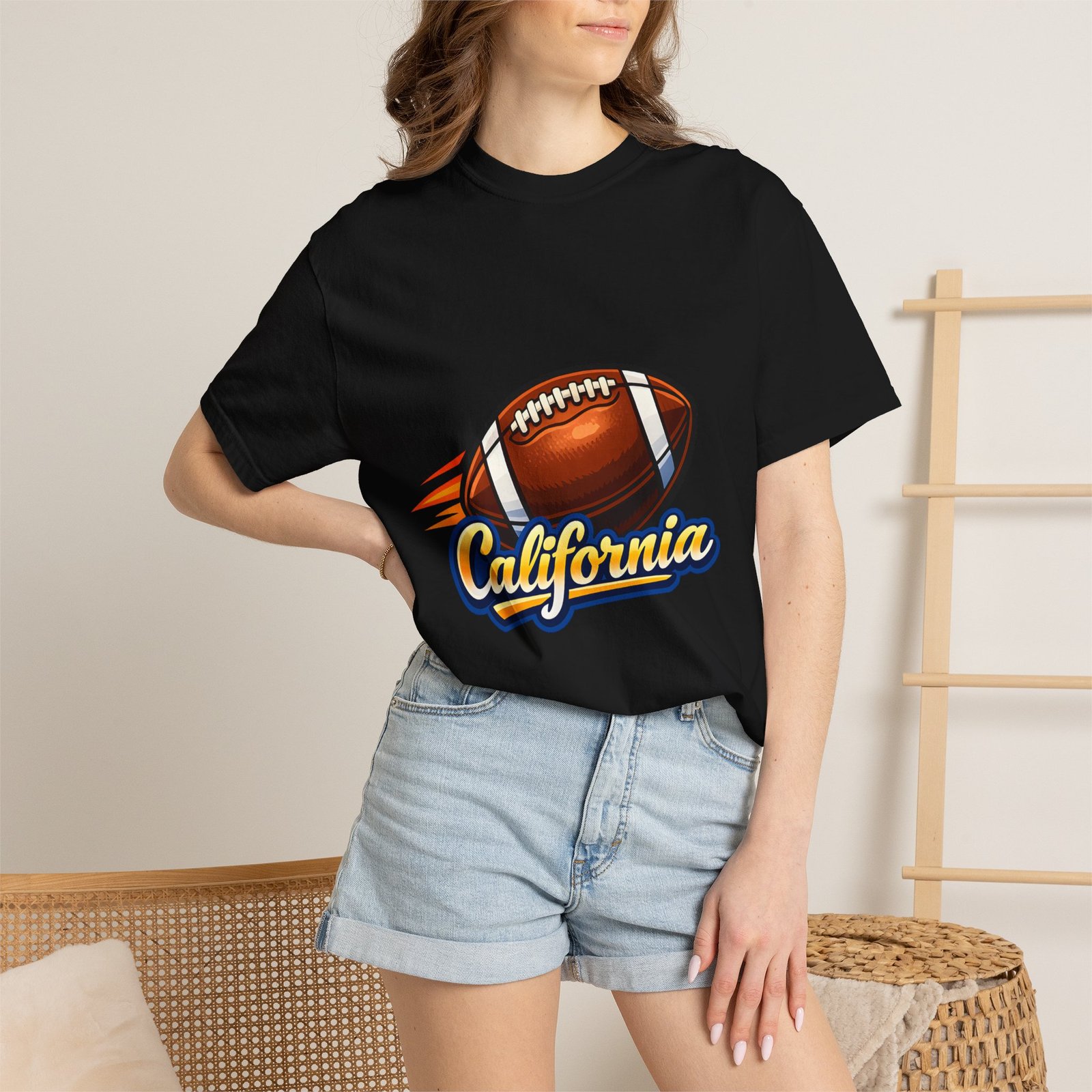 California Football T-Shirt — Vintage Style Gridiron Tee - Image 52