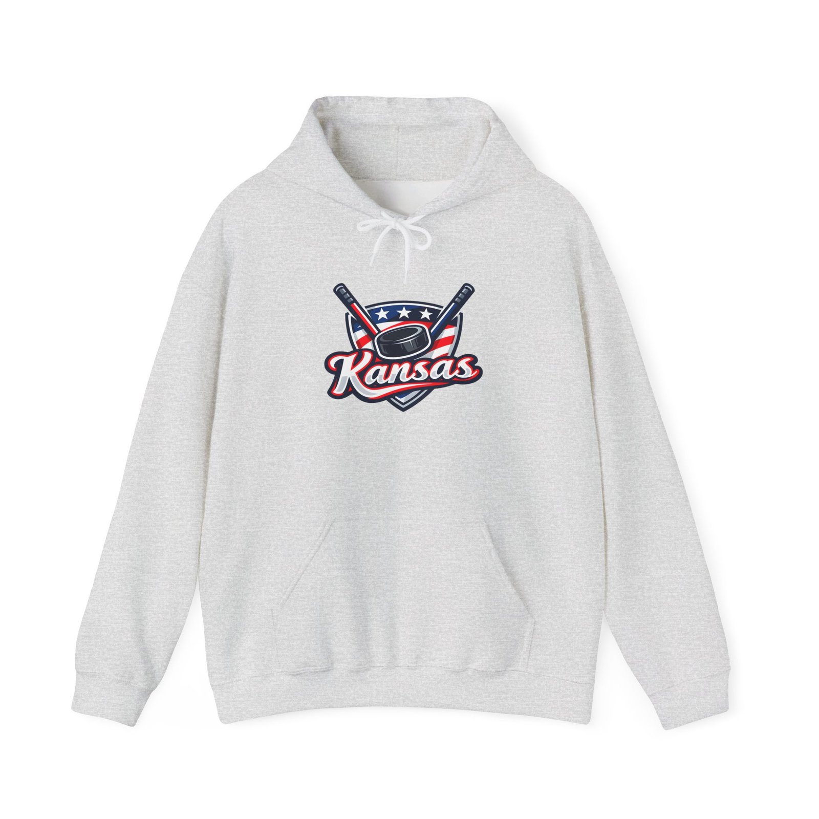 Kansas Baseball Hoodie – Retro Bat & Cap Logo Pullover - Image 45