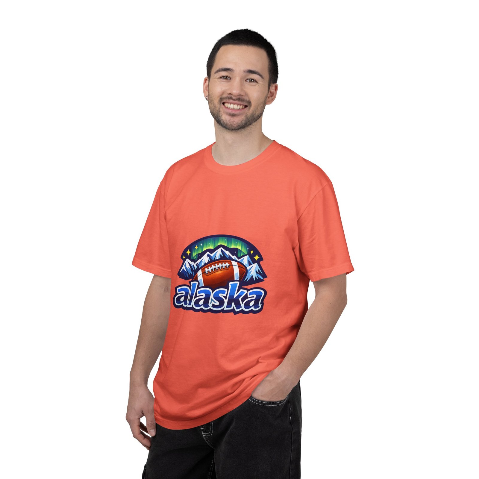Alaska Football Bear Mountains T‑Shirt - Image 20