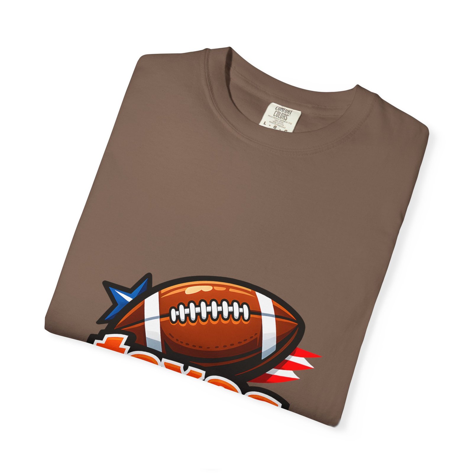 Texas Football T-Shirt — Retro Football & Lone Star Logo - Image 73