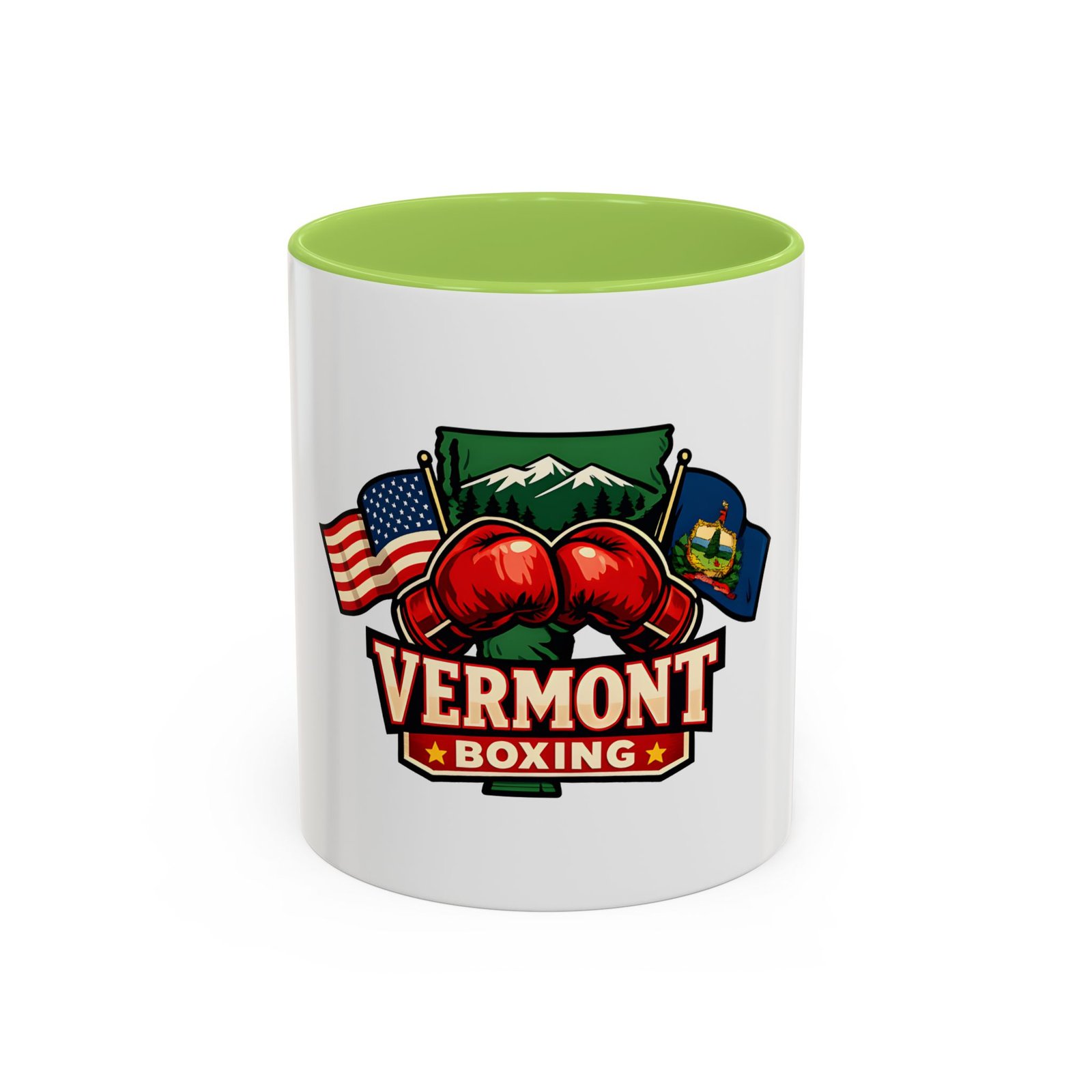 Vermont Boxing Coffee Mug — Accent 11/15oz - Image 57