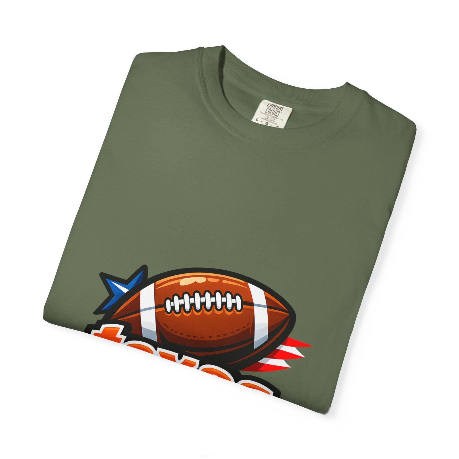 Texas Football T-Shirt — Retro Football & Lone Star Logo - Image 13