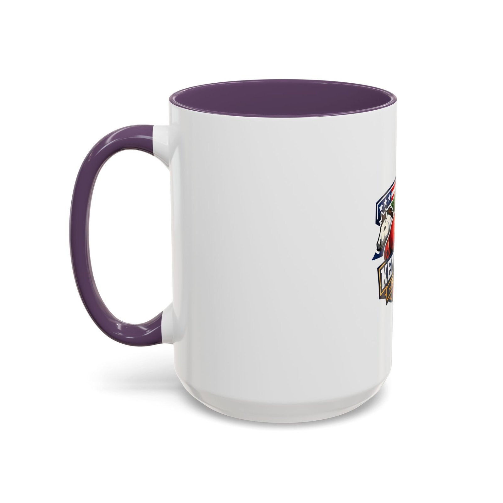 Kentucky Boxing Coffee Mug — State Pride Boxing Logo Accent Mug (11/15 oz) - Image 67