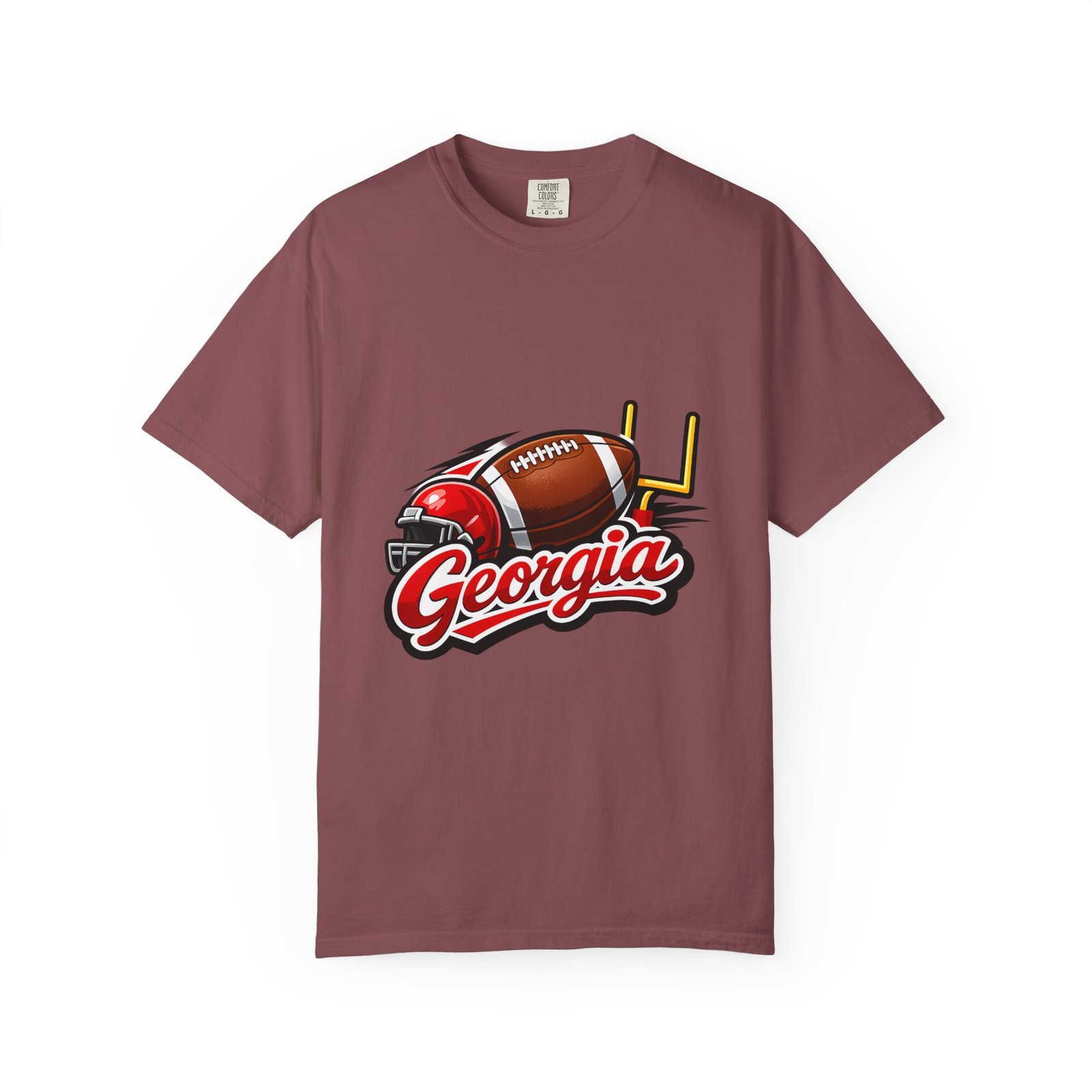 Georgia Football Helmet T-Shirt - Image 13