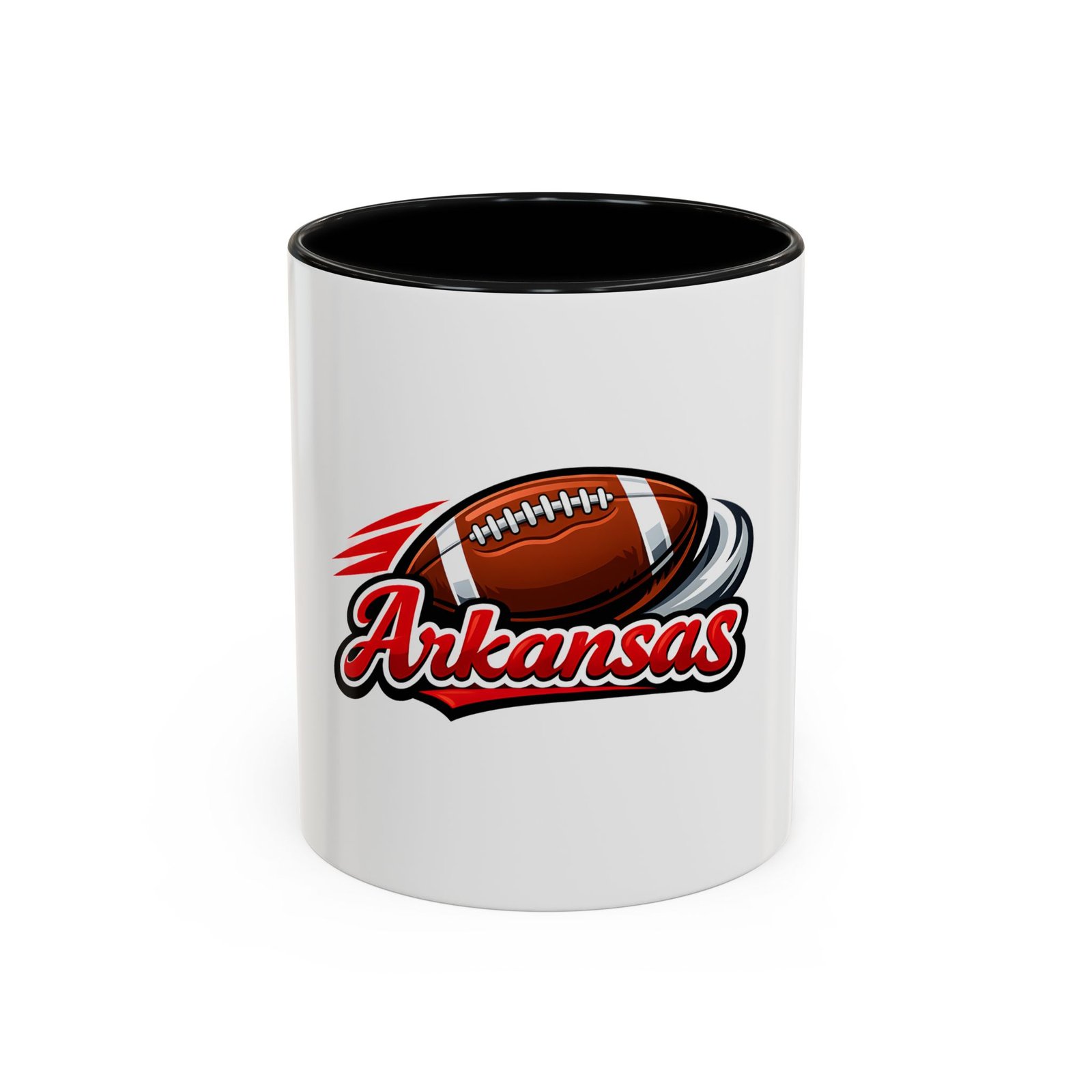 Arkansas Football Coffee Mug - Accent 11/15oz