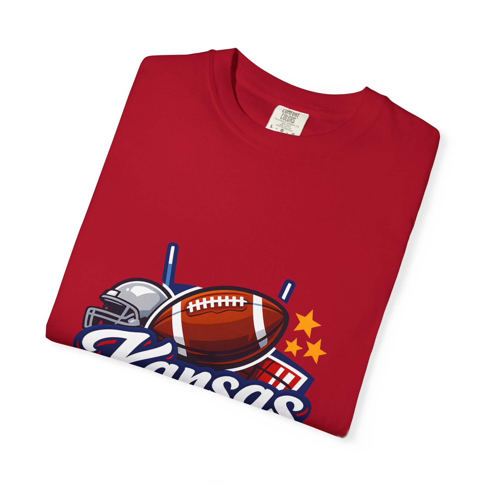 Kansas Football T-Shirt — Retro Helmet & Ball State Pride Tee - Image 59