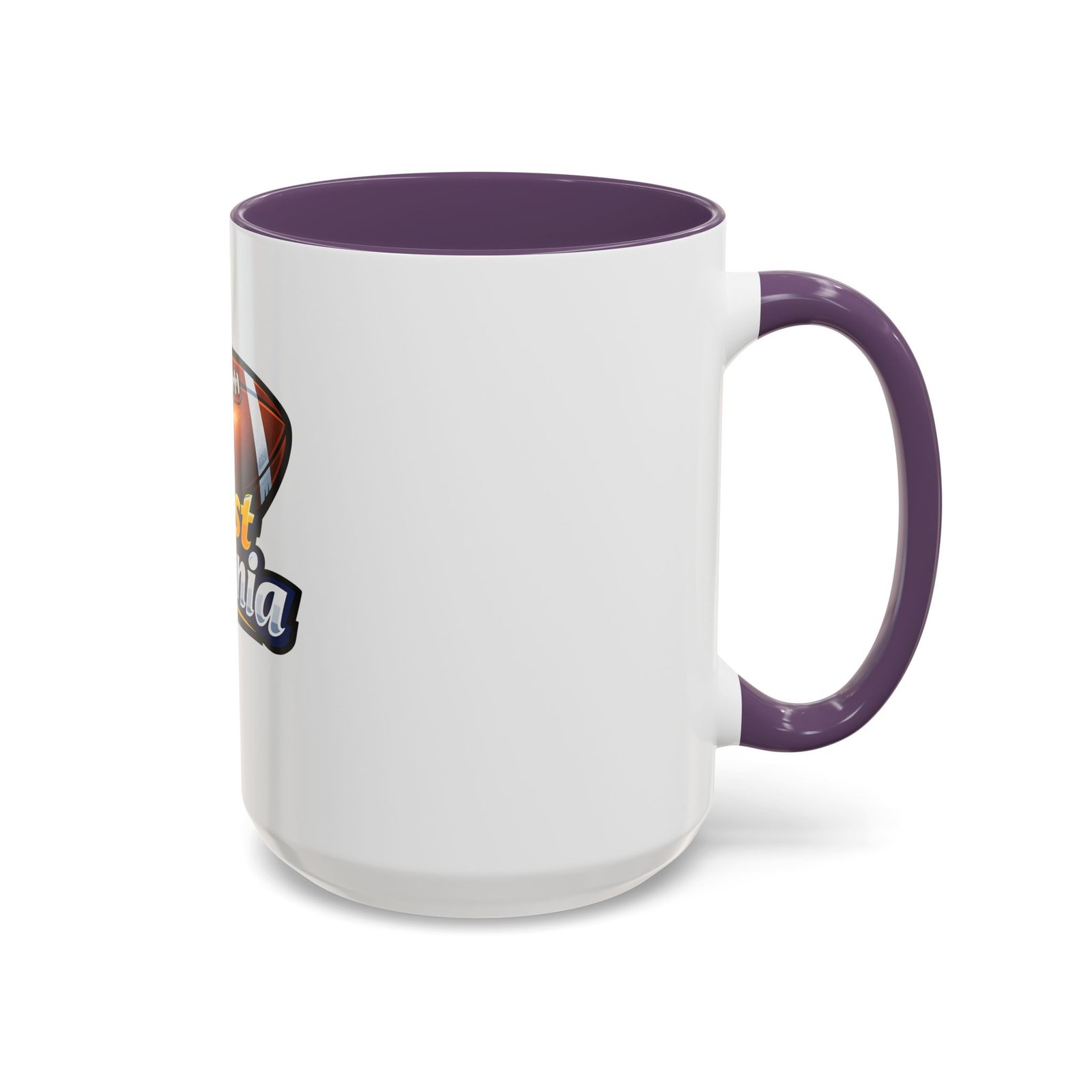 West Virginia Football Accent Coffee Mug (11/15oz) - Image 66
