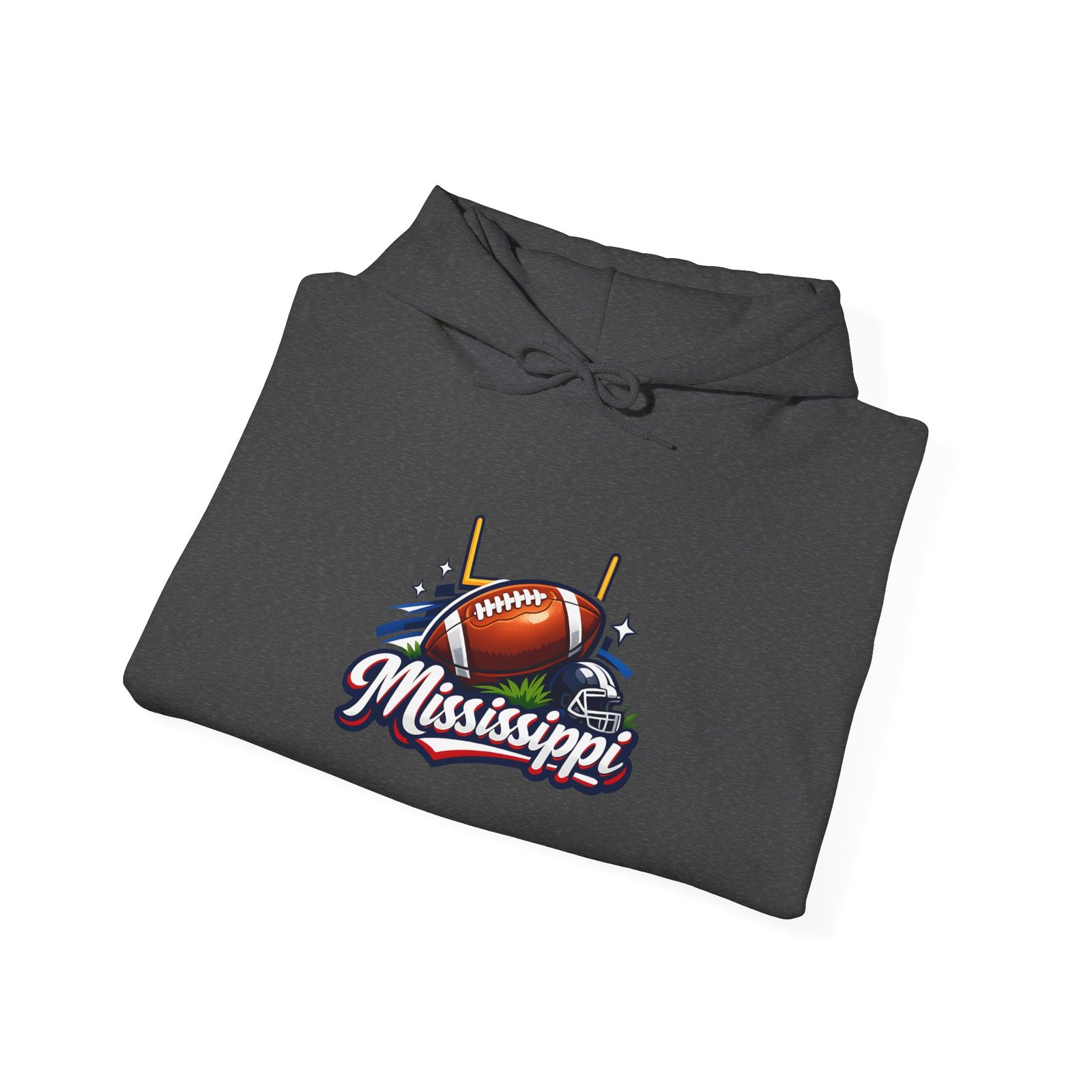 Mississippi Football Hoodie – Vintage State Pride Pullover - Image 32