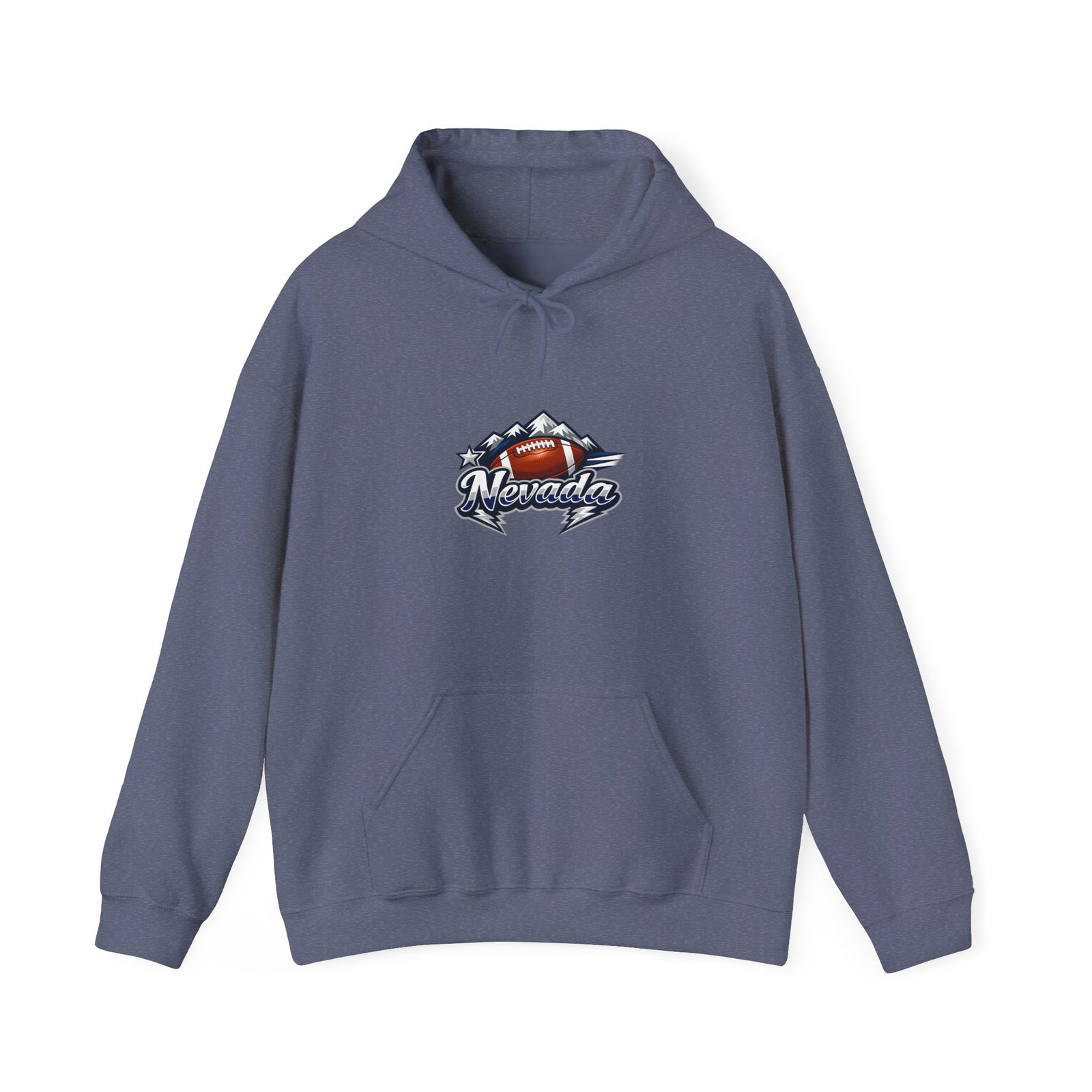 Nevada Mountain Sunset Hoodie — Vintage State Graphic Pullover - Image 37