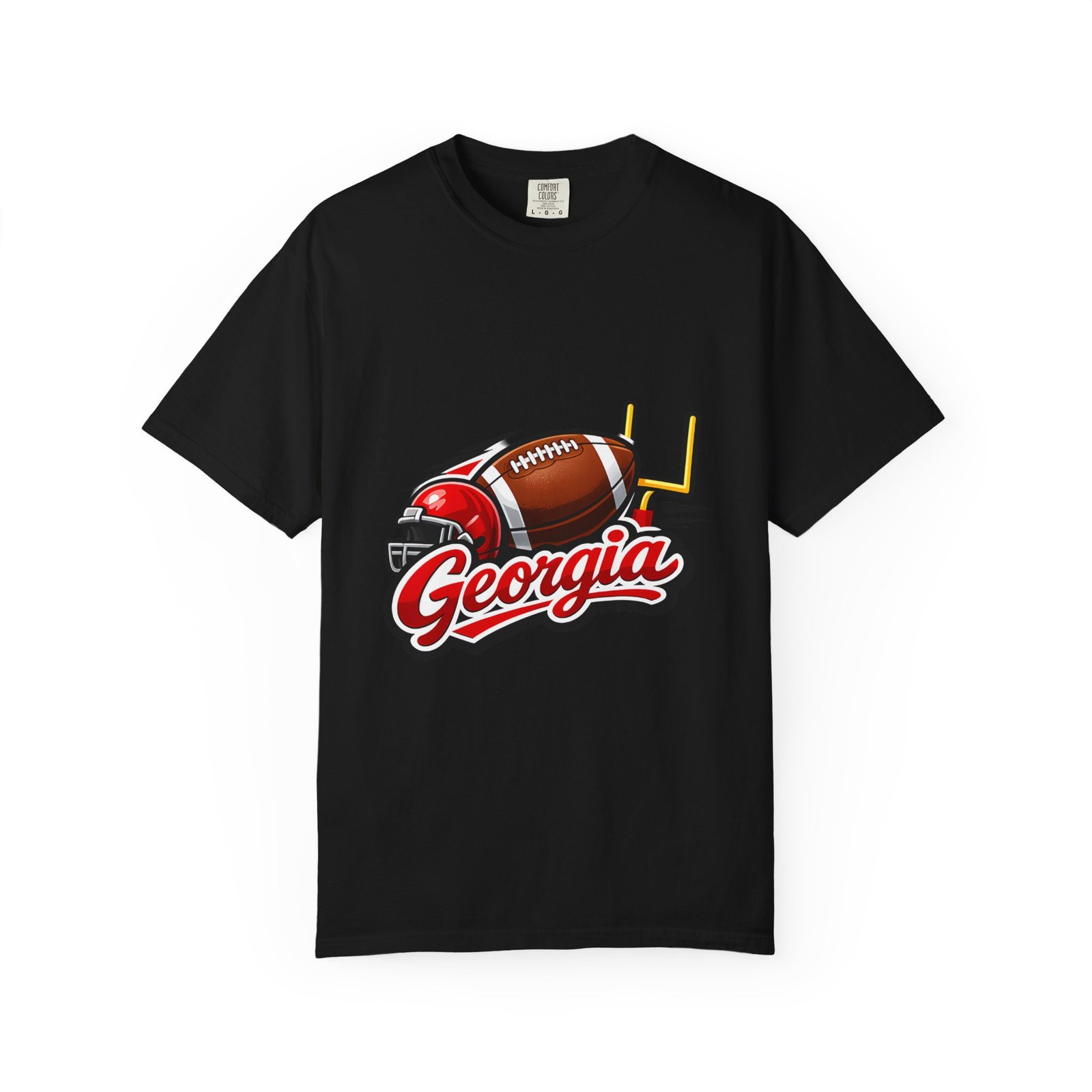Georgia Football Helmet T-Shirt - Image 49