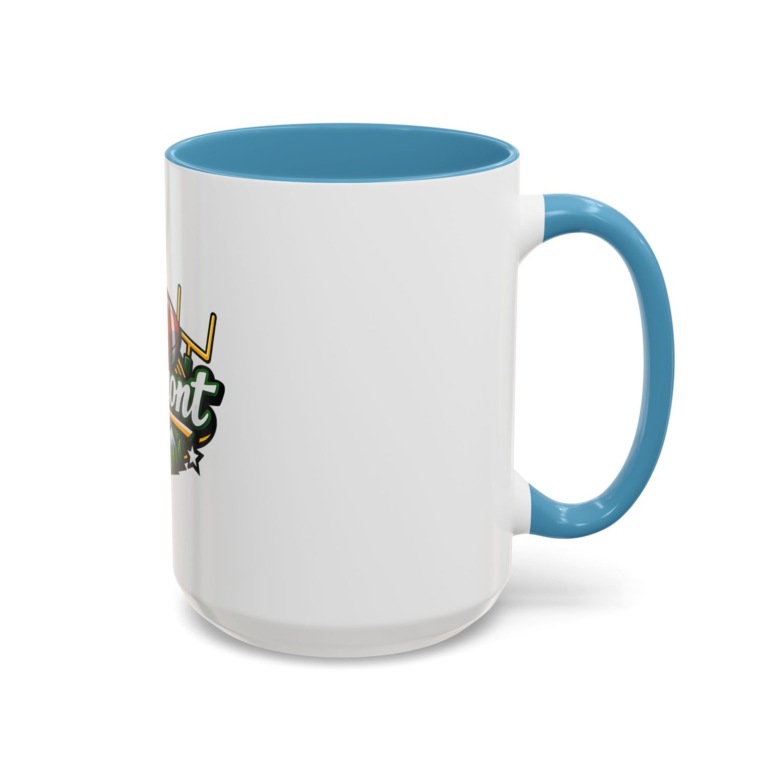 Vermont Football Coffee Mug — Accent 11/15oz - Image 38
