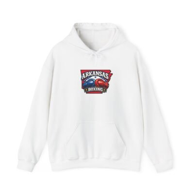 Arkansas Boxing Hoodie — State Pride Boxing Logo Pullover