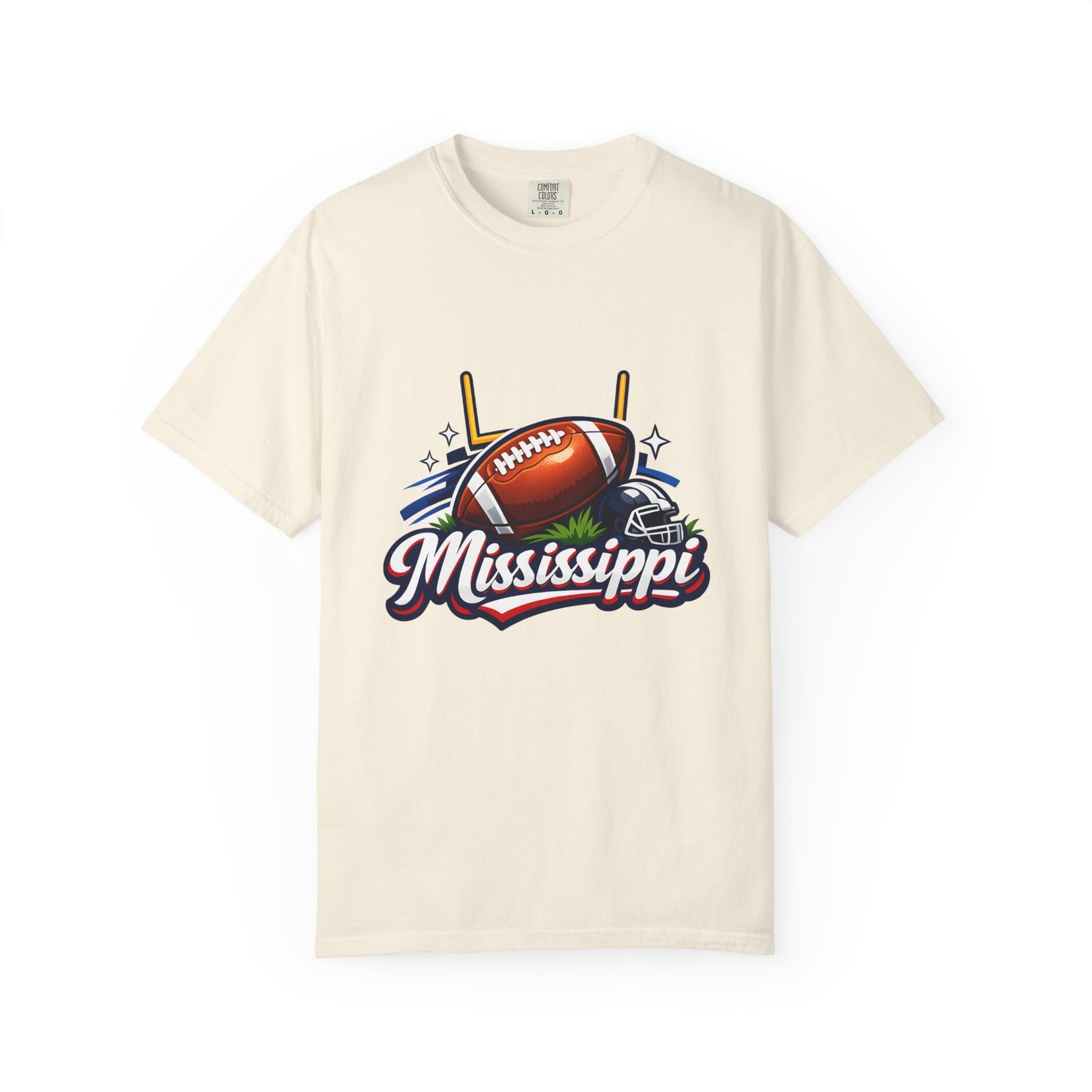 Mississippi Football T-Shirt — Retro Gridiron Logo Tee - Image 17